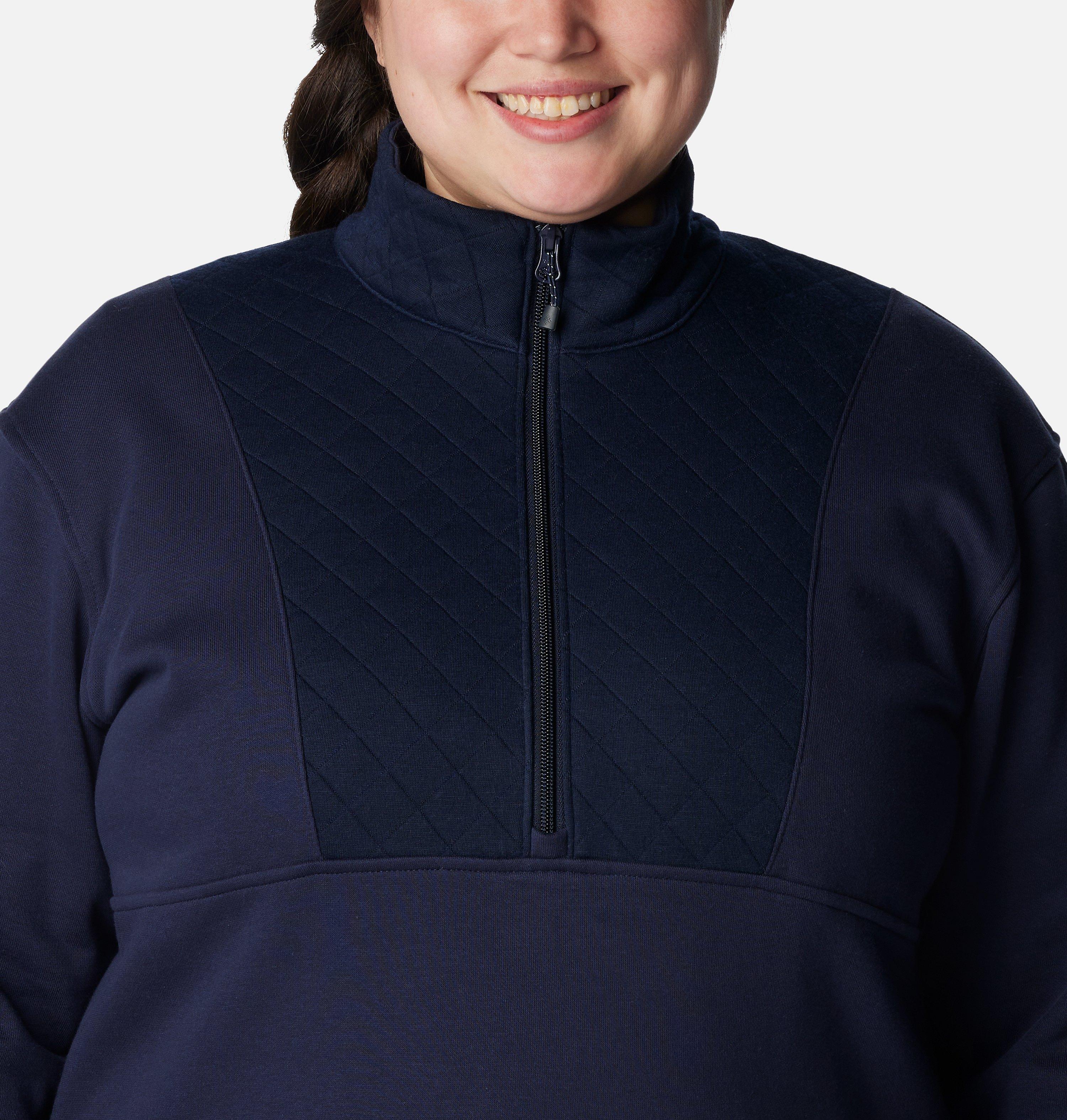 Women's Columbia Lodge™ Quilted Quarter Zip Tunic - Plus Size 4