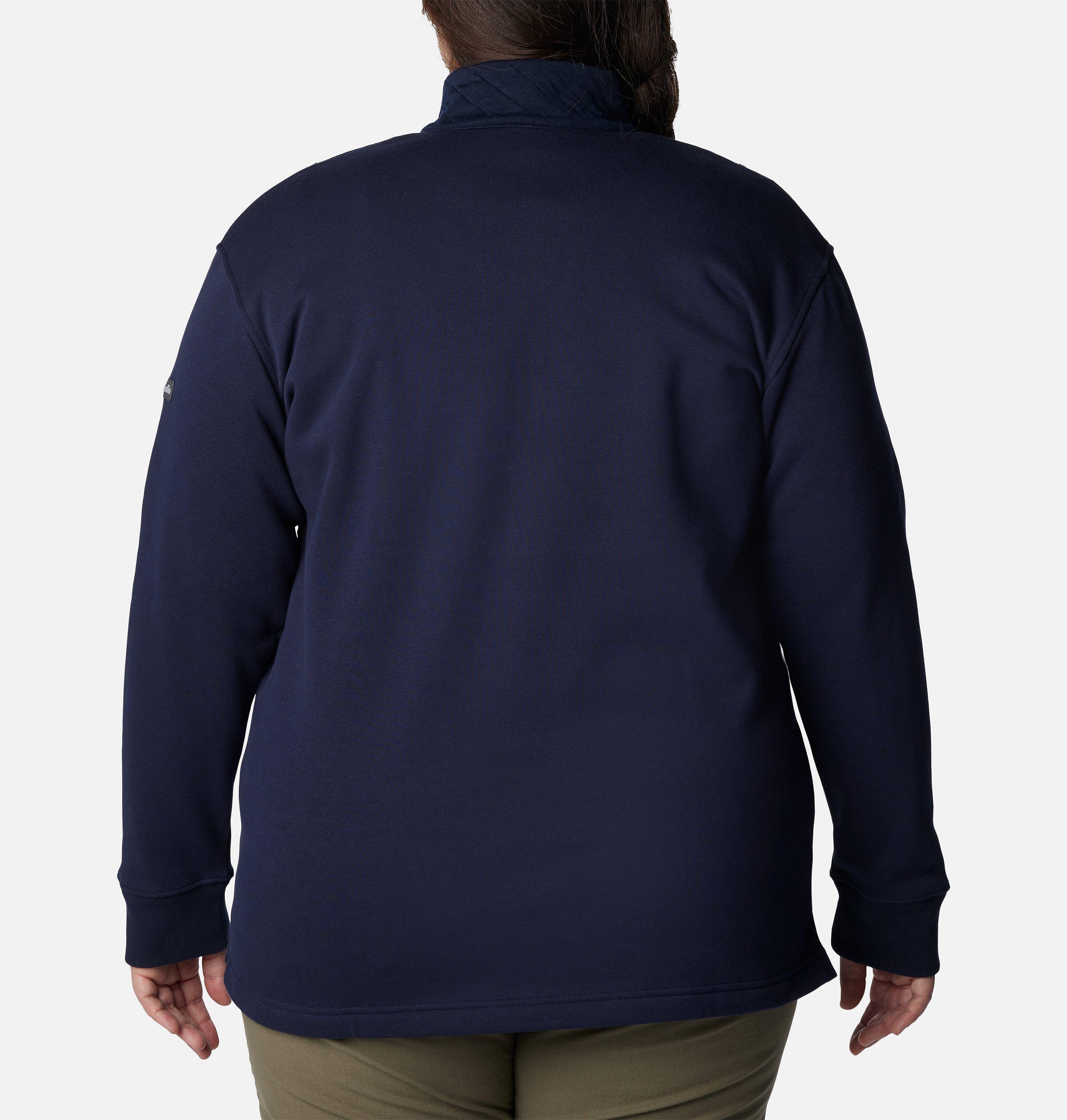 Women's Columbia Lodge™ Quilted Quarter Zip Tunic - Plus Size 2