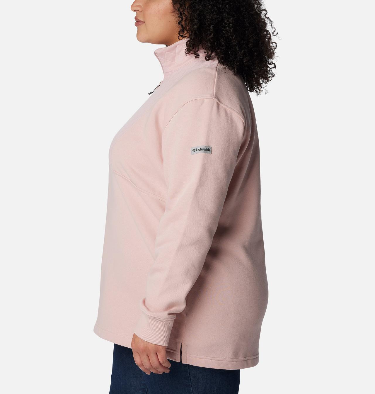Women's Columbia Lodge™ Quilted Quarter Zip Tunic - Plus Size 3