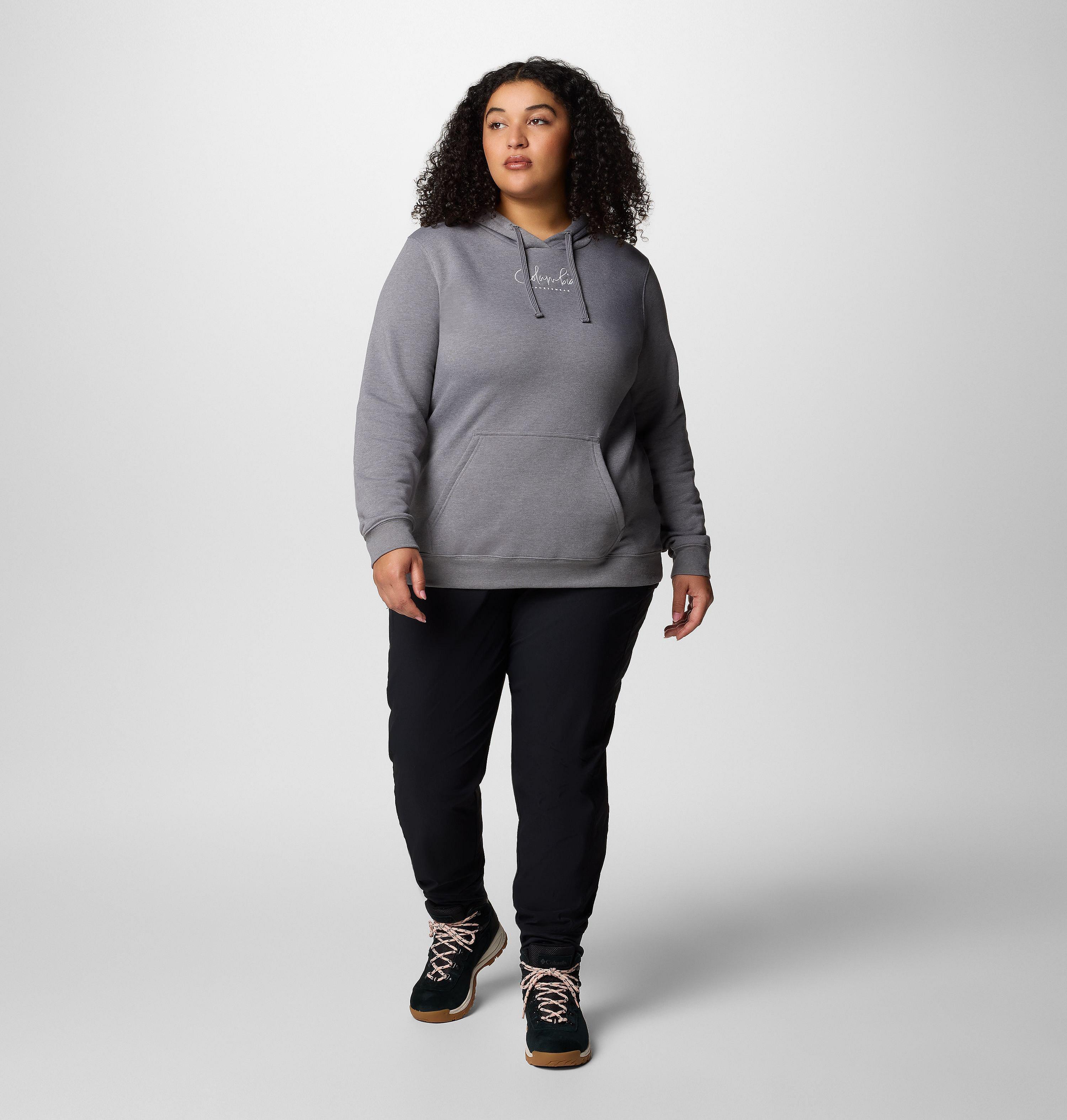Women's Columbia Trek Graphic Treatment Hoodie - Plus Size 2