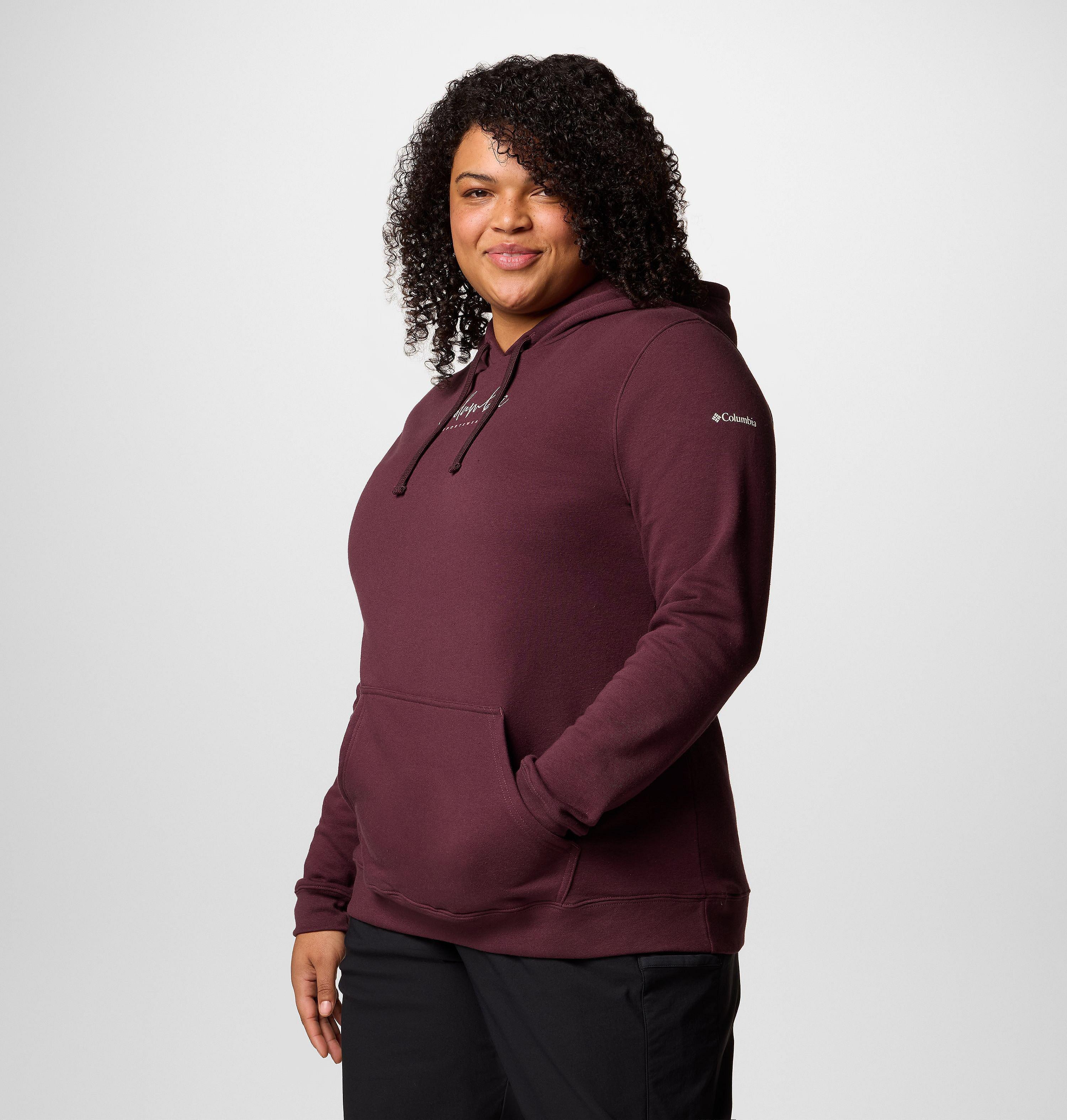 Women's Columbia Trek Graphic Treatment Hoodie - Plus Size 3