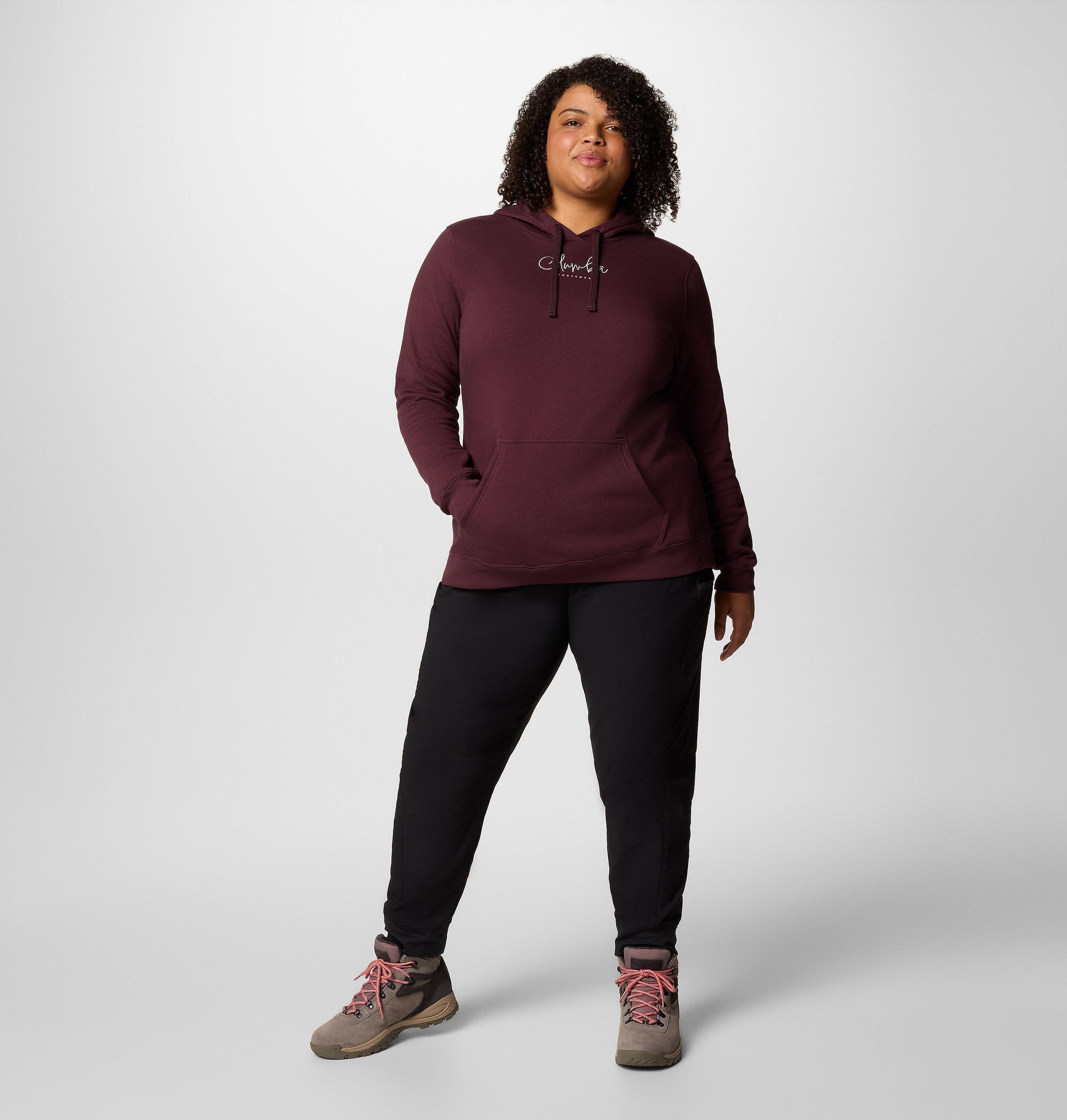 Women's Columbia Trek Graphic Treatment Hoodie - Plus Size 5