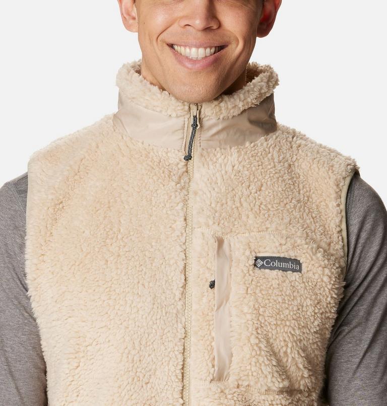 Winter Pass Print Fleece Vest | 271 | XXL, Color: Ancient Fossil, image 4