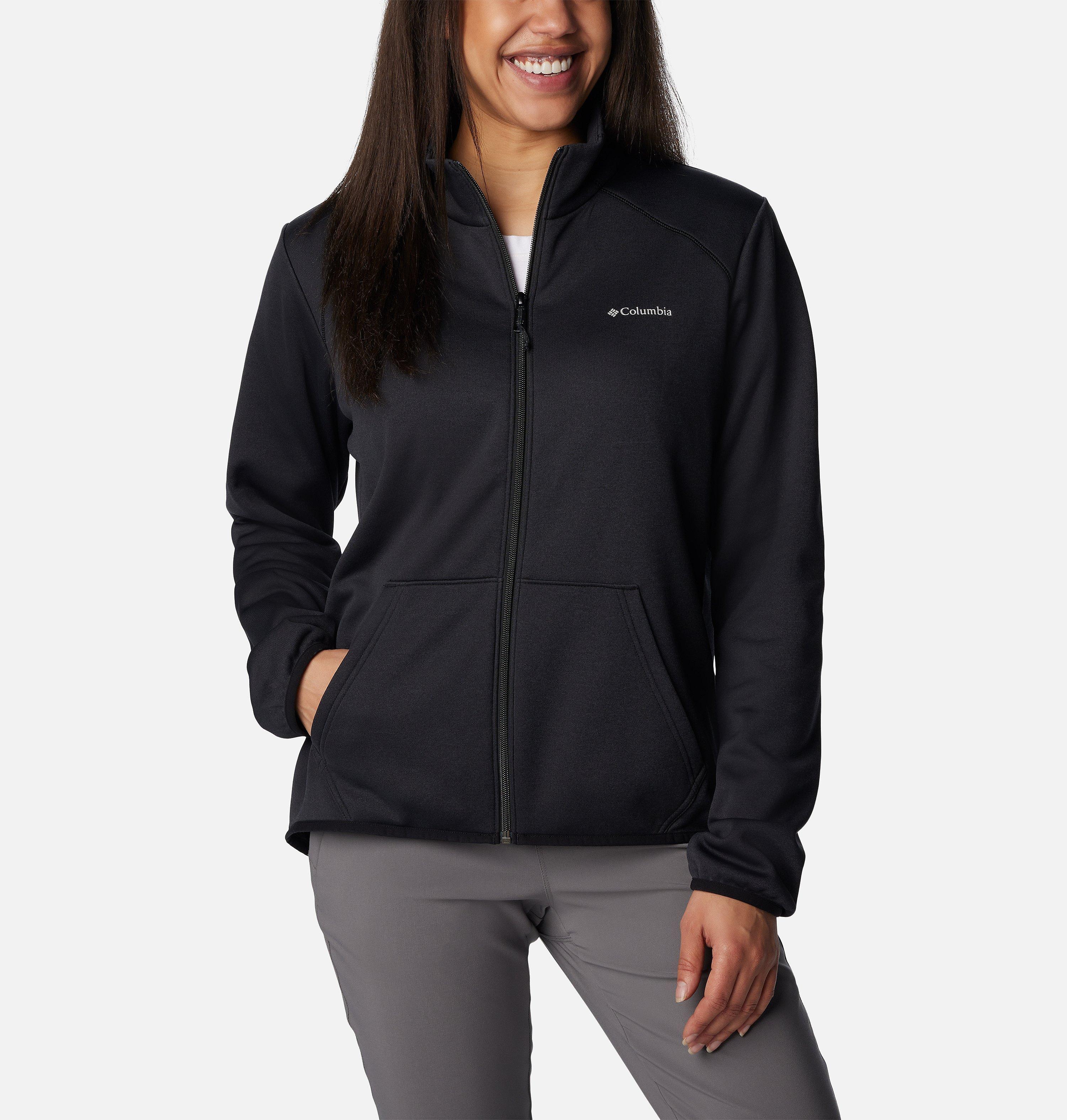 Columbia Hike™ Tech Fleece Full Zip · color Black