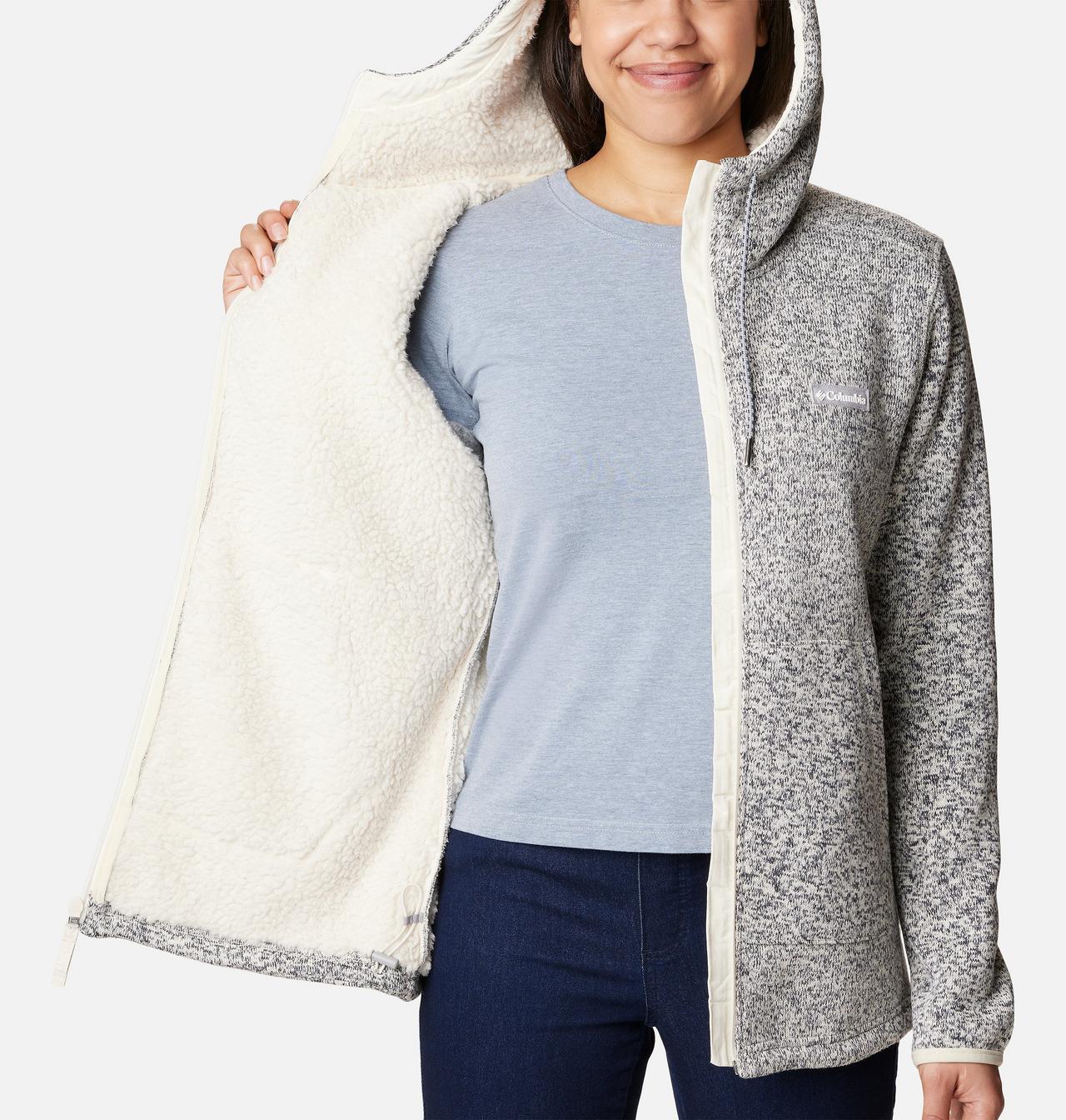 Women's Sweater Weather™ Sherpa Full Zip Hooded Jacket 5