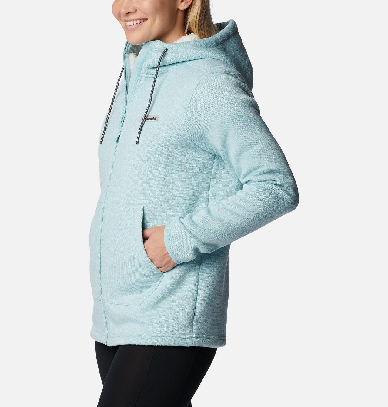 Women's Sweater Weather™ Sherpa Full Zip Hooded Jacket 3