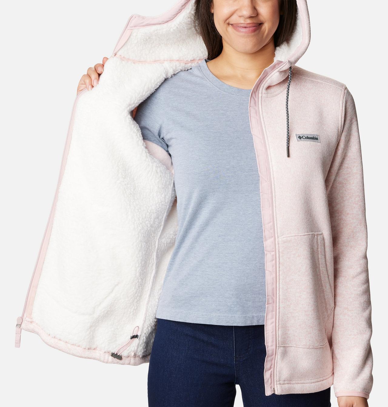 Women's Sweater Weather™ Sherpa Full Zip Hooded Jacket 5