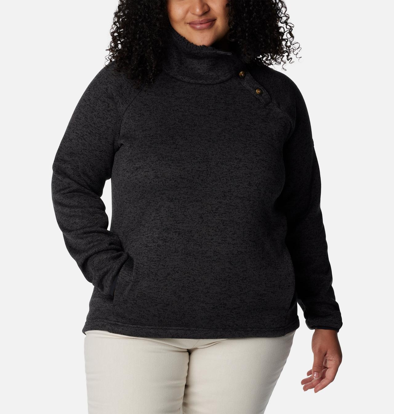 Chandail hybride en sherpa Sweater Weather™ pour femmes – Grandes tailles 1