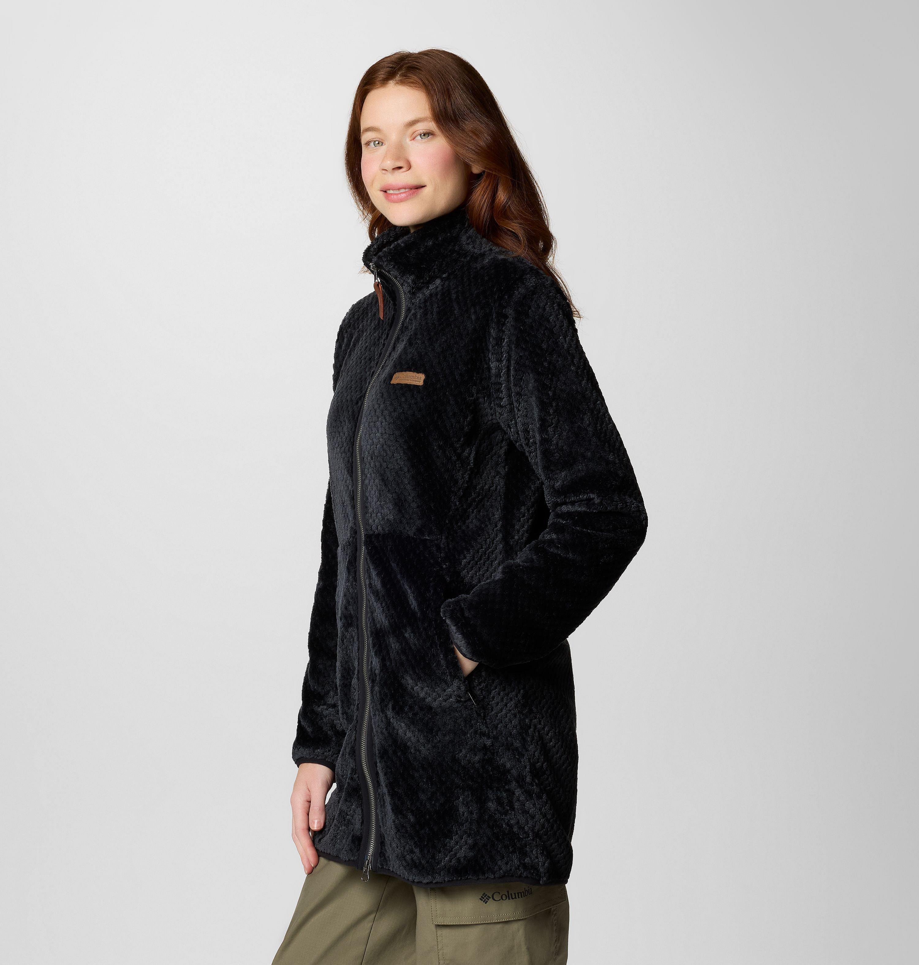 Women's Fire Side Long Full Zip Fleece Jacket | 010 | S 4