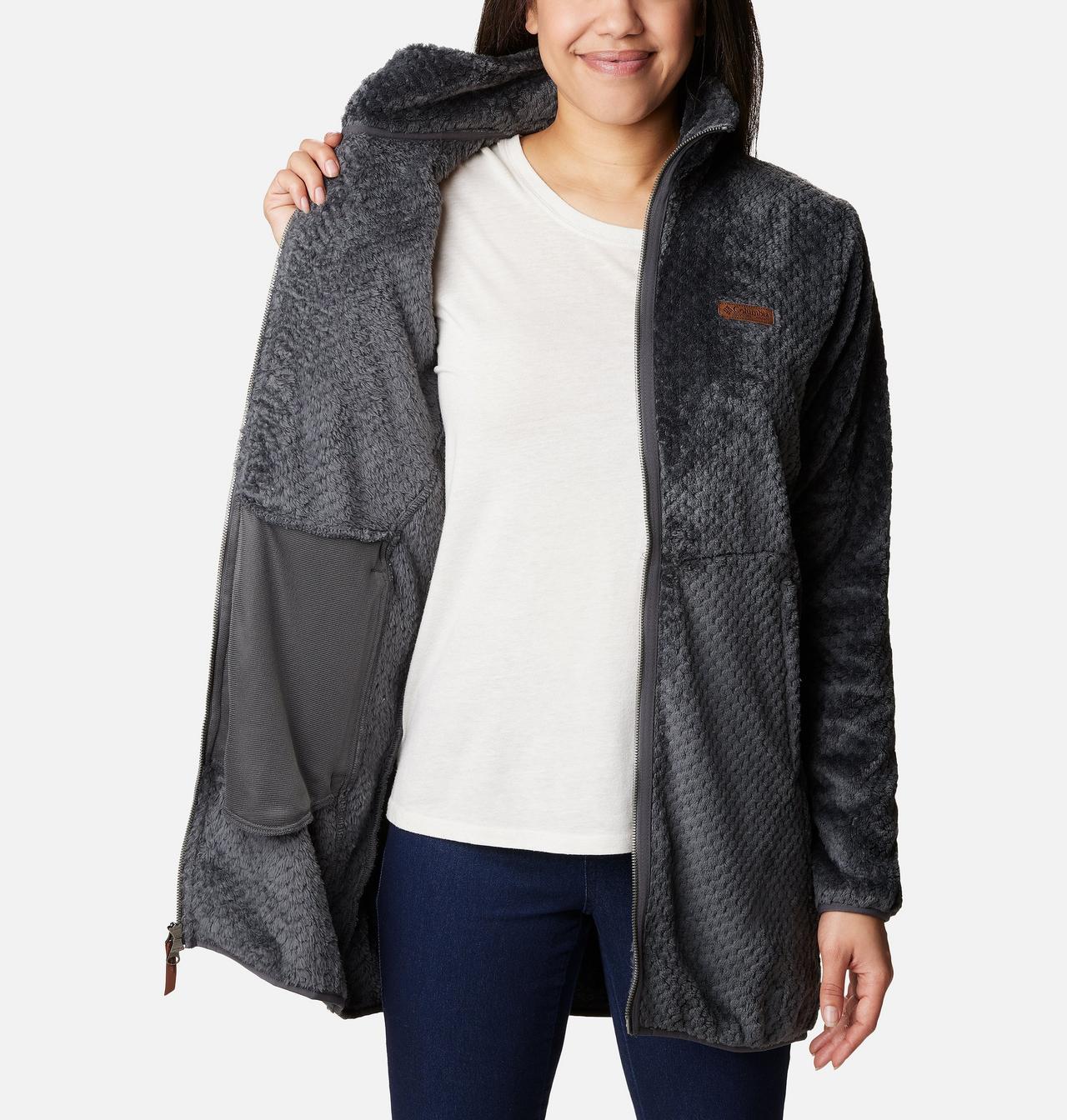 Women's Fire Side™ Long Full Zip Fleece Jacket 5