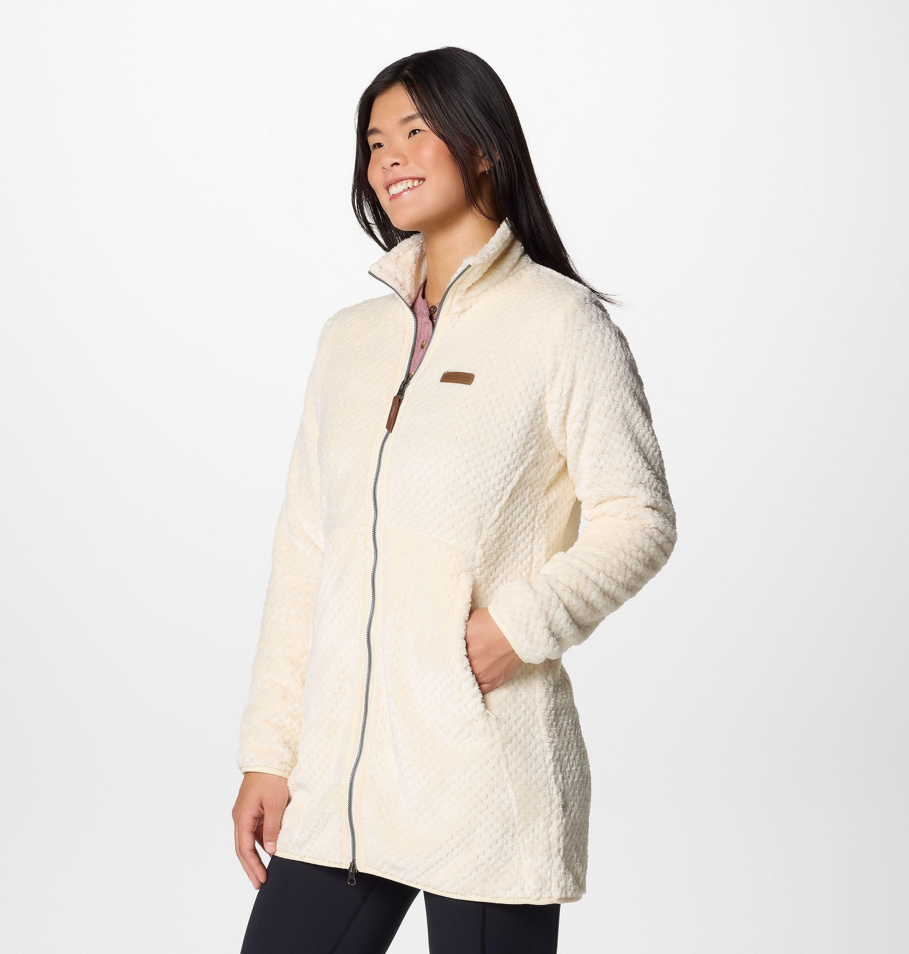 Women's Fire Side Long Full Zip Fleece Jacket 4
