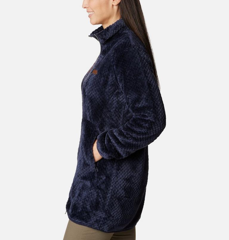 Forro polar sherpa largo Fireside para mujer, Color: Dark Nocturnal, image 3