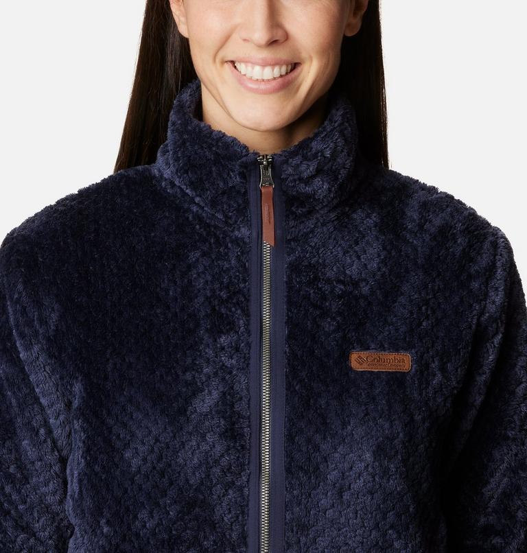 Forro polar sherpa largo Fireside para mujer, Color: Dark Nocturnal, image 4