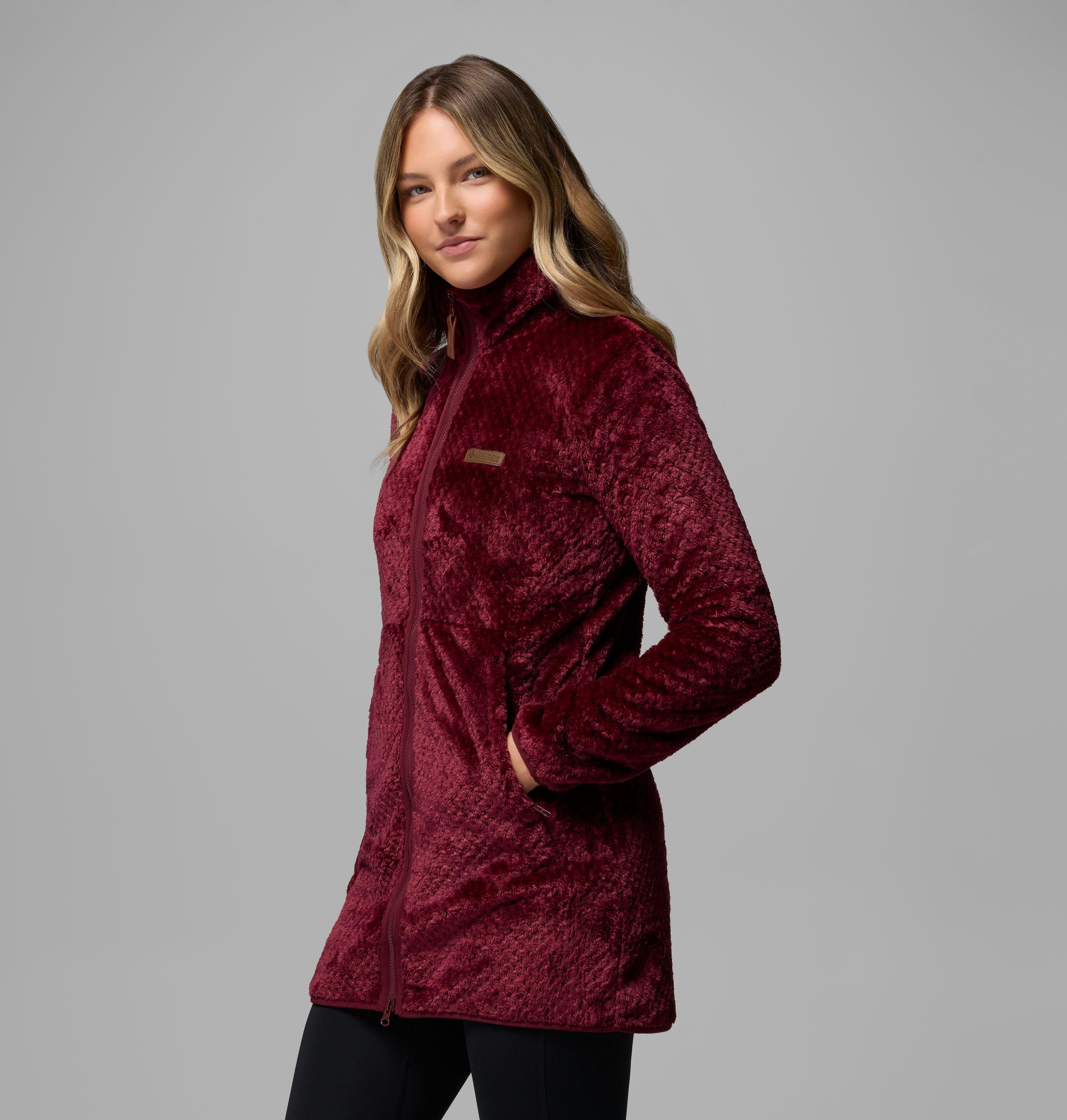 Women's Fire Side Long Full Zip Fleece Jacket 4