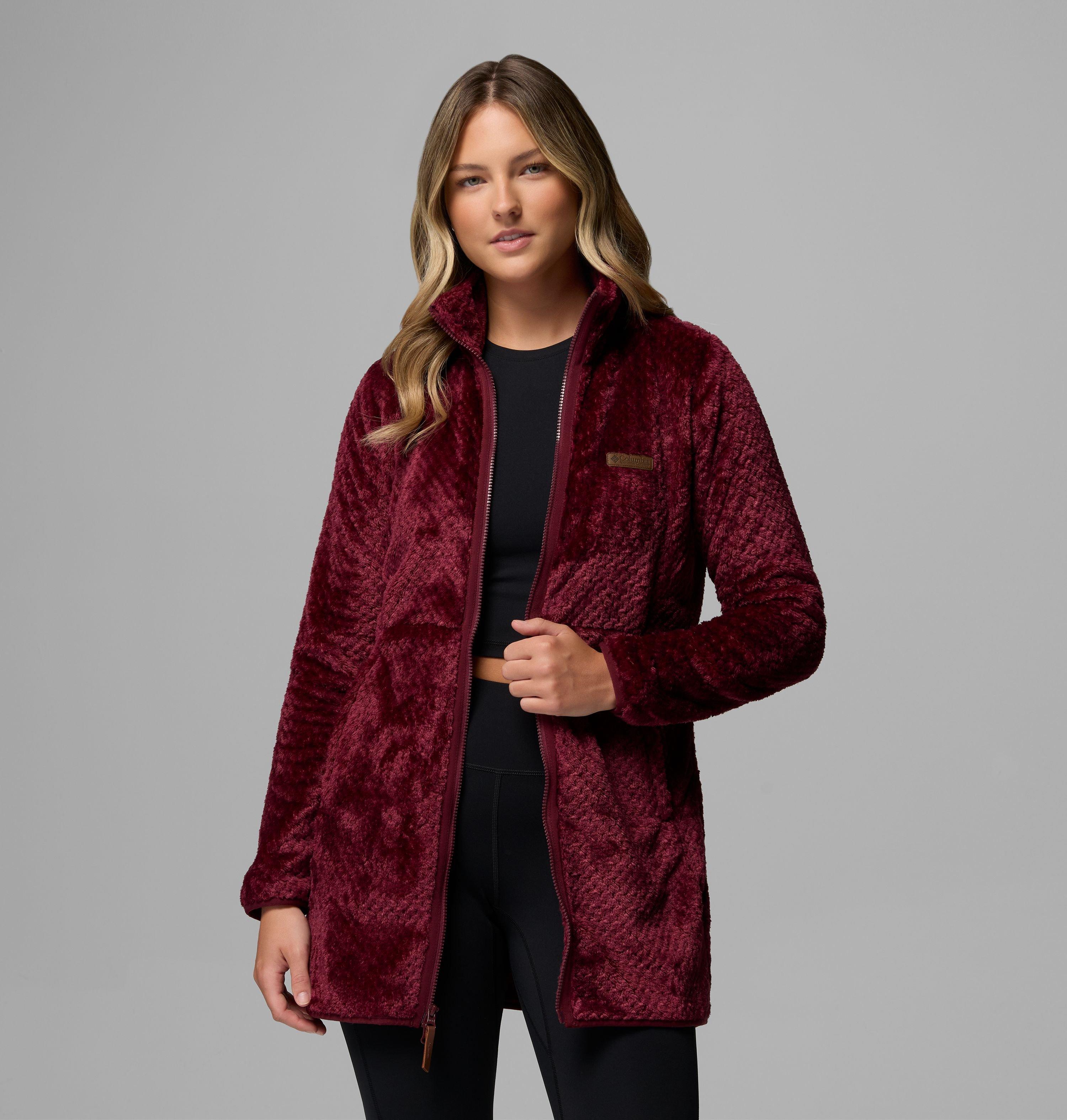 Women's Fire Side Long Full Zip Fleece Jacket 5