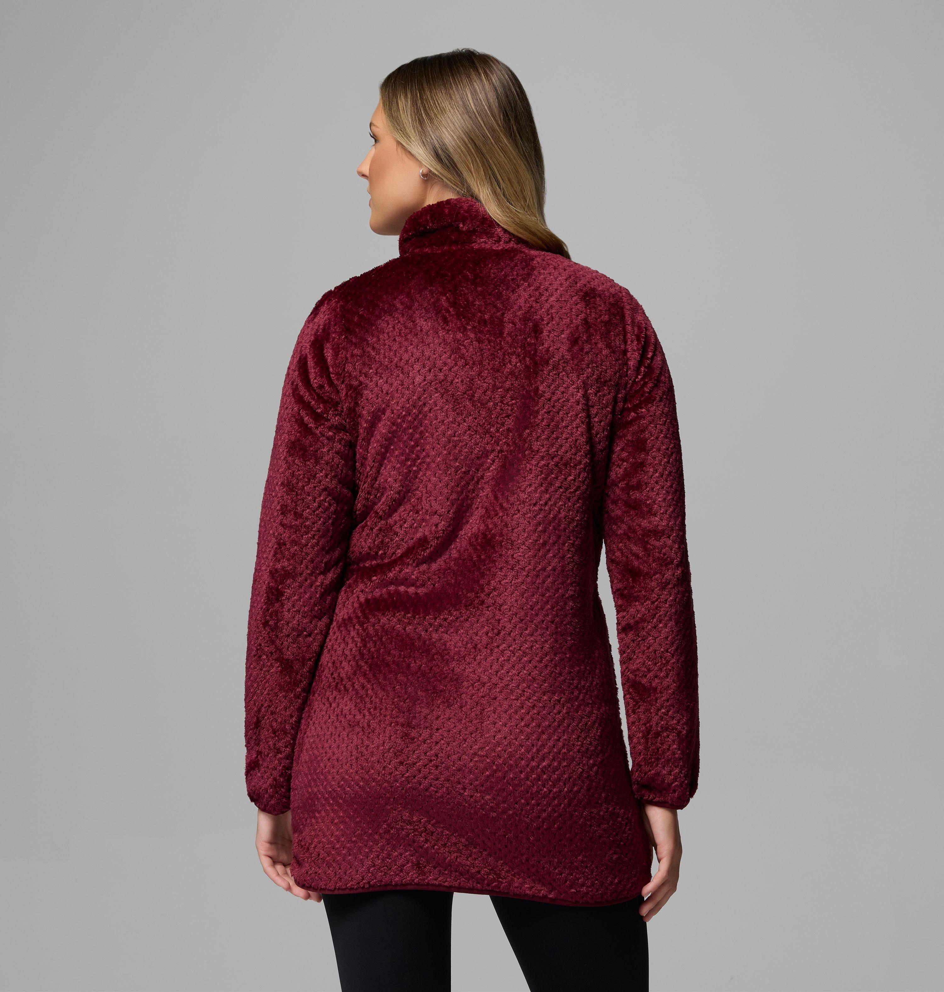 Women's Fire Side Long Full Zip Fleece Jacket 3