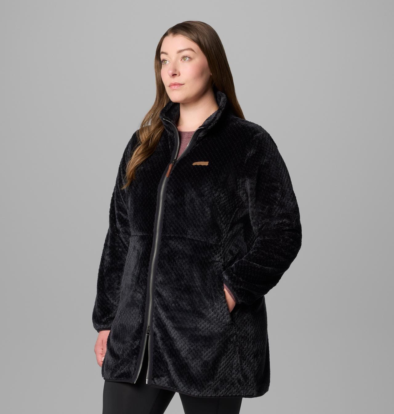 Women's Fire Side™ Long Full Zip Fleece Jacket - Plus Size