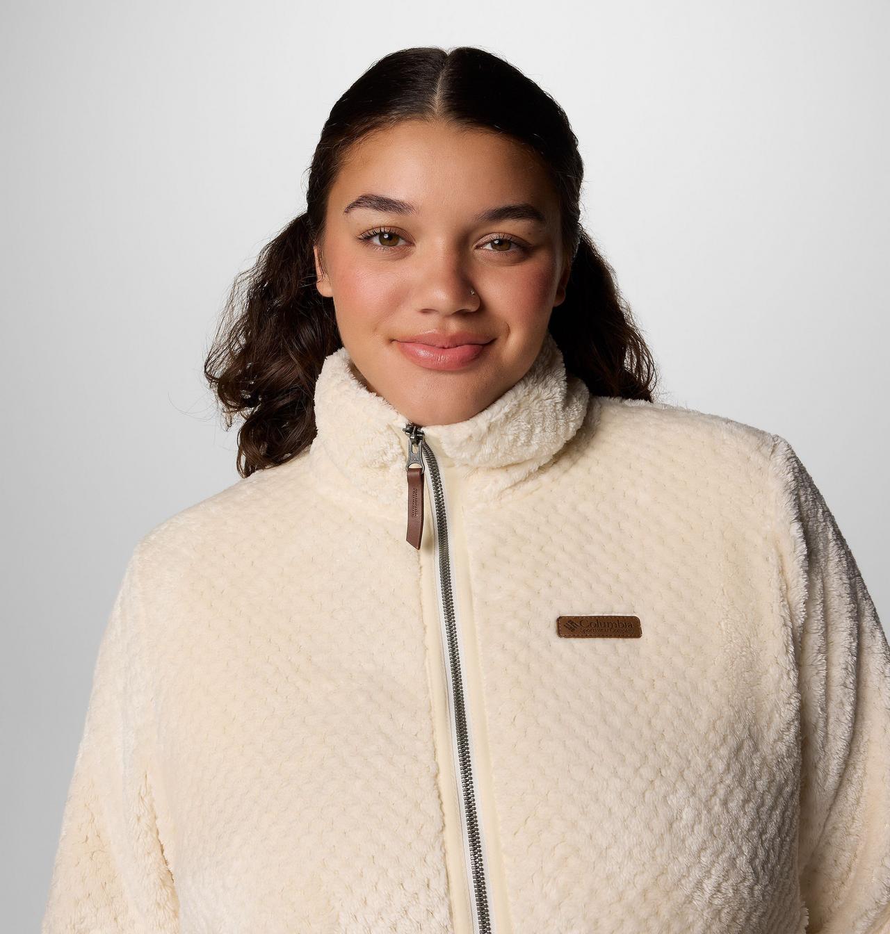 Women's Fire Side™ Long Full Zip Fleece Jacket - Plus Size | 192 | 1X 5