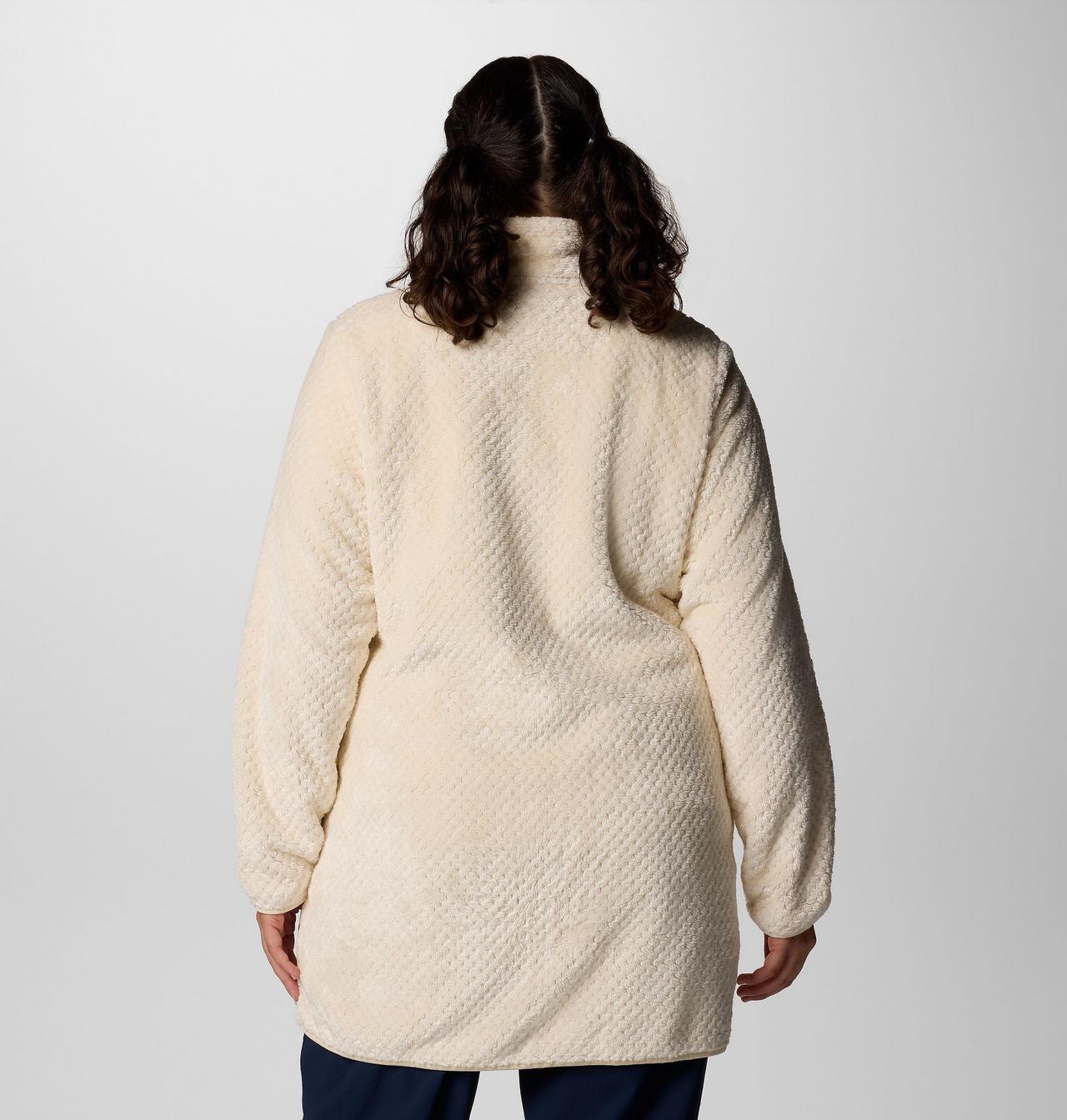 Women's Fire Side™ Long Full Zip Fleece Jacket - Plus Size | 192 | 1X 2