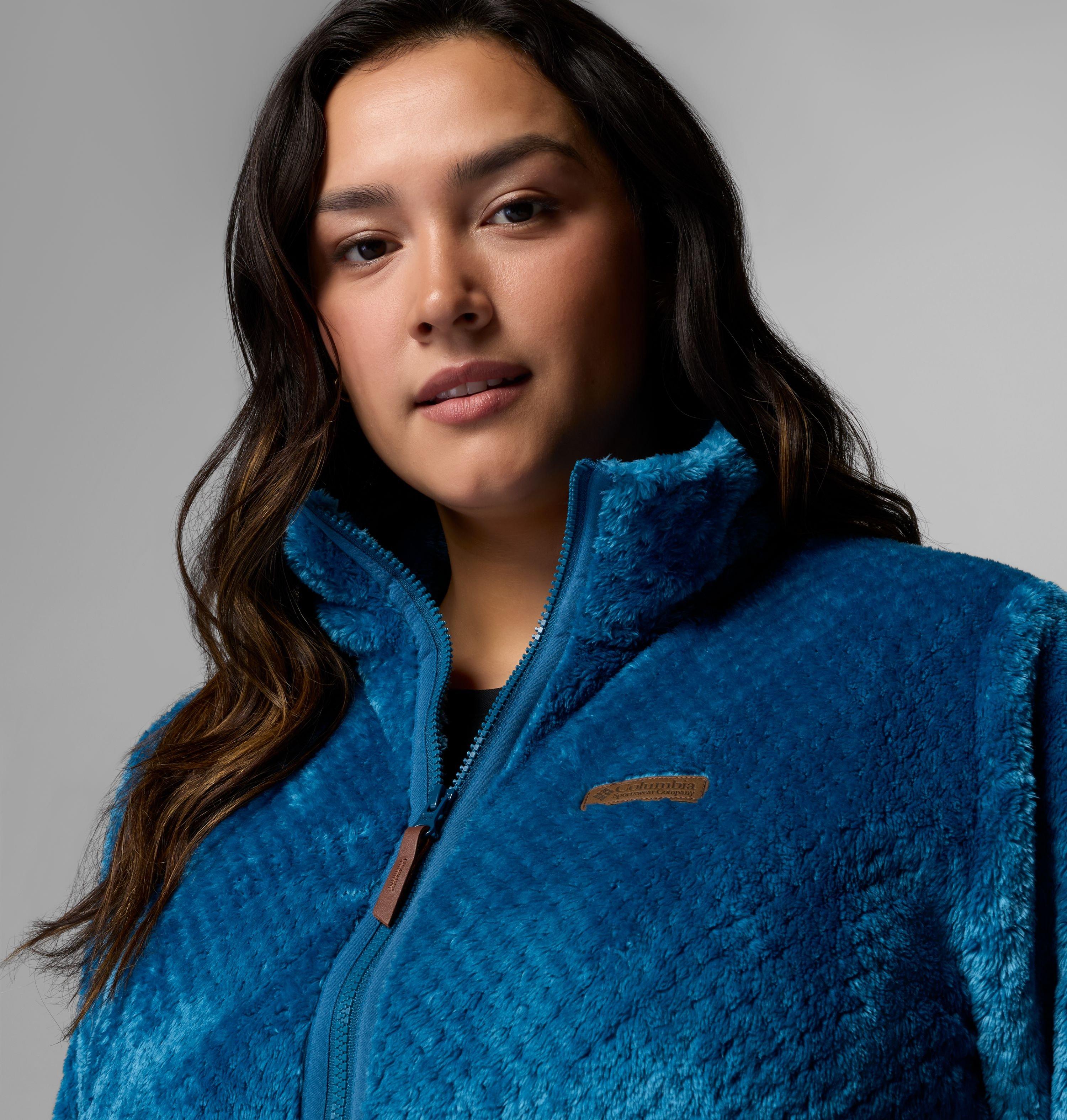 Women's Fire Side Long Full Zip Fleece Jacket - Plus Size 6