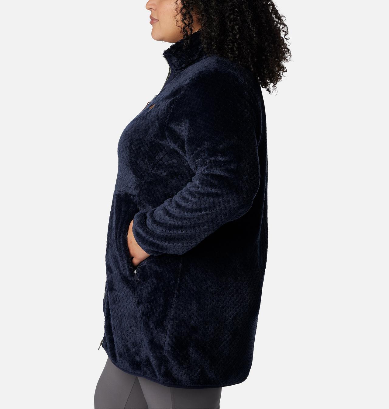 Women's Fire Side™ Long Full Zip Fleece Jacket - Plus Size 3