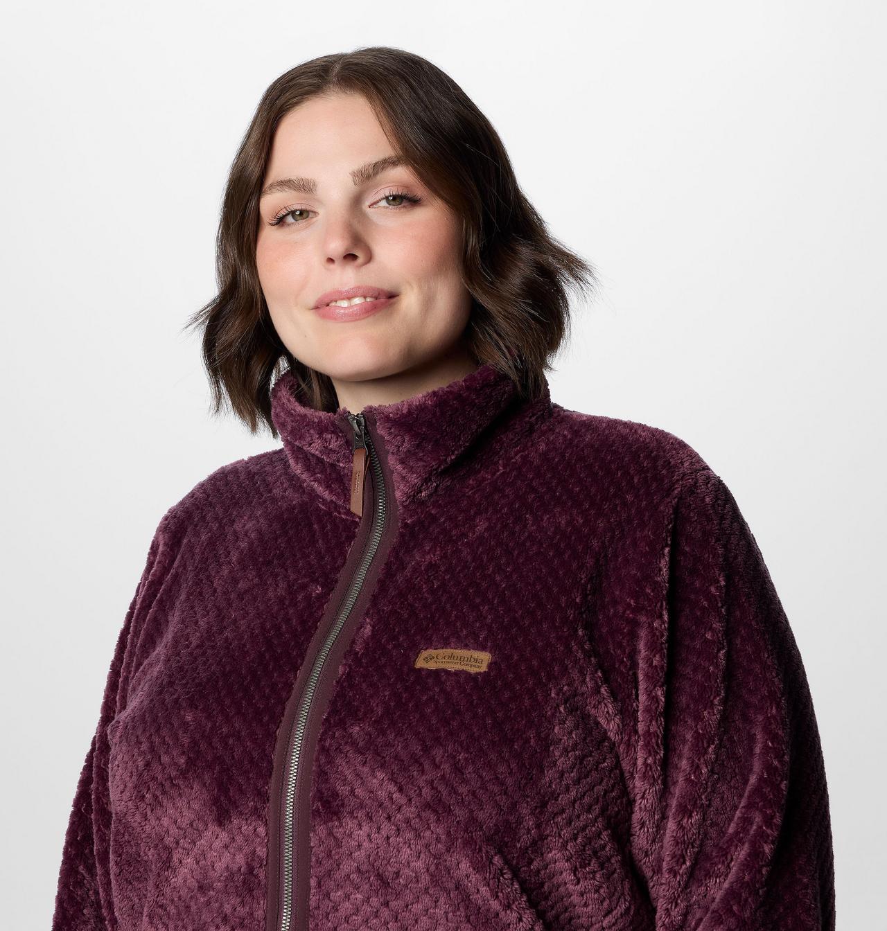 Women's Fire Side™ Long Full Zip Fleece Jacket - Plus Size | 607 | 3X 5