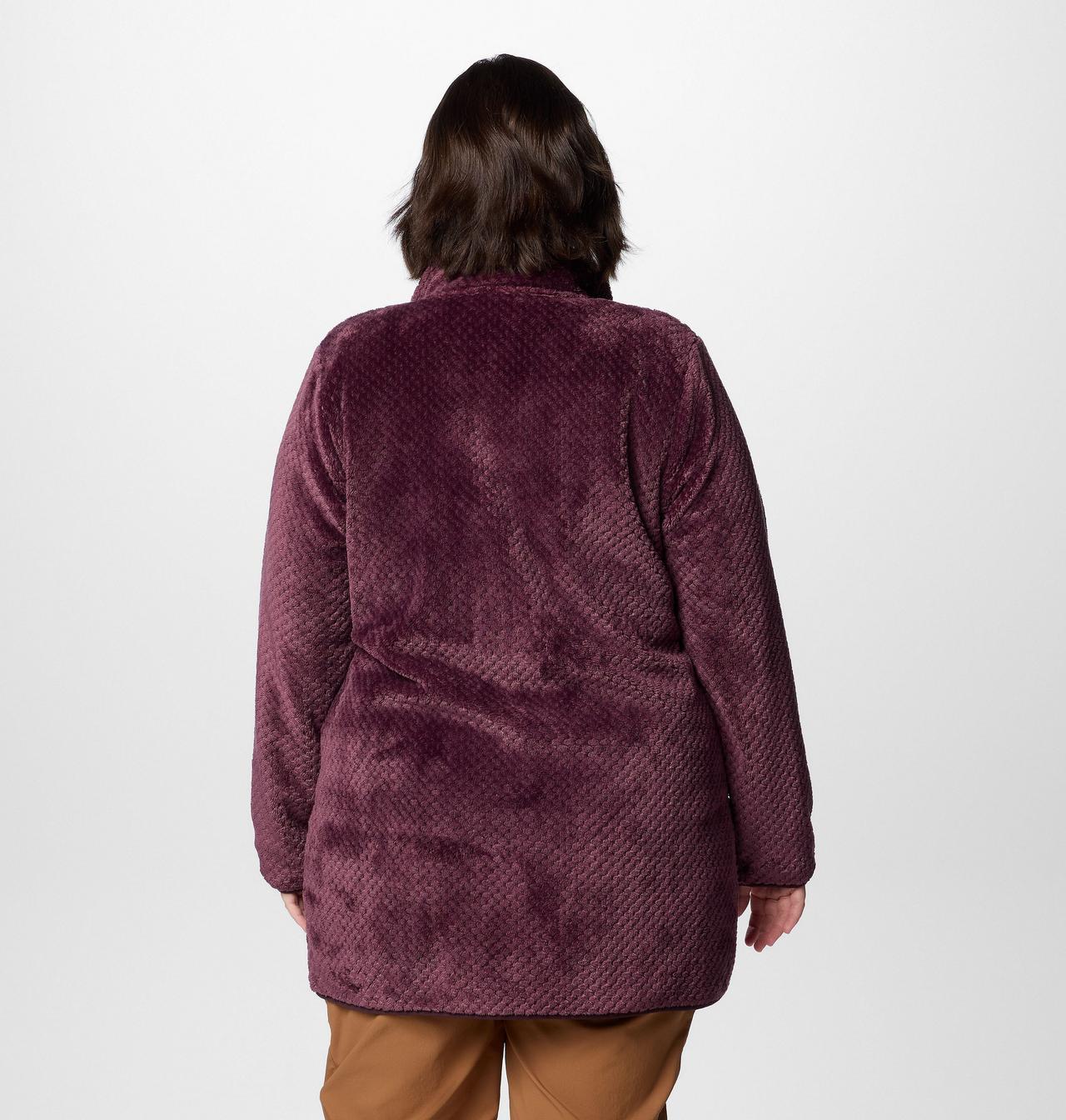 Women's Fire Side™ Long Full Zip Fleece Jacket - Plus Size | 607 | 3X 2