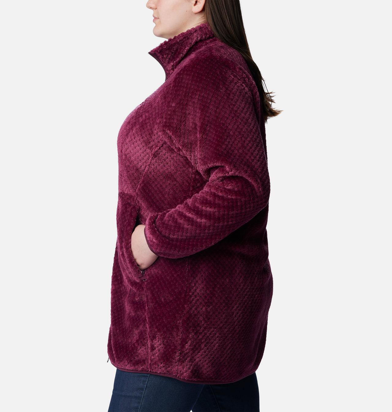 Women's Fire Side™ Long Full Zip Fleece Jacket - Plus Size 3