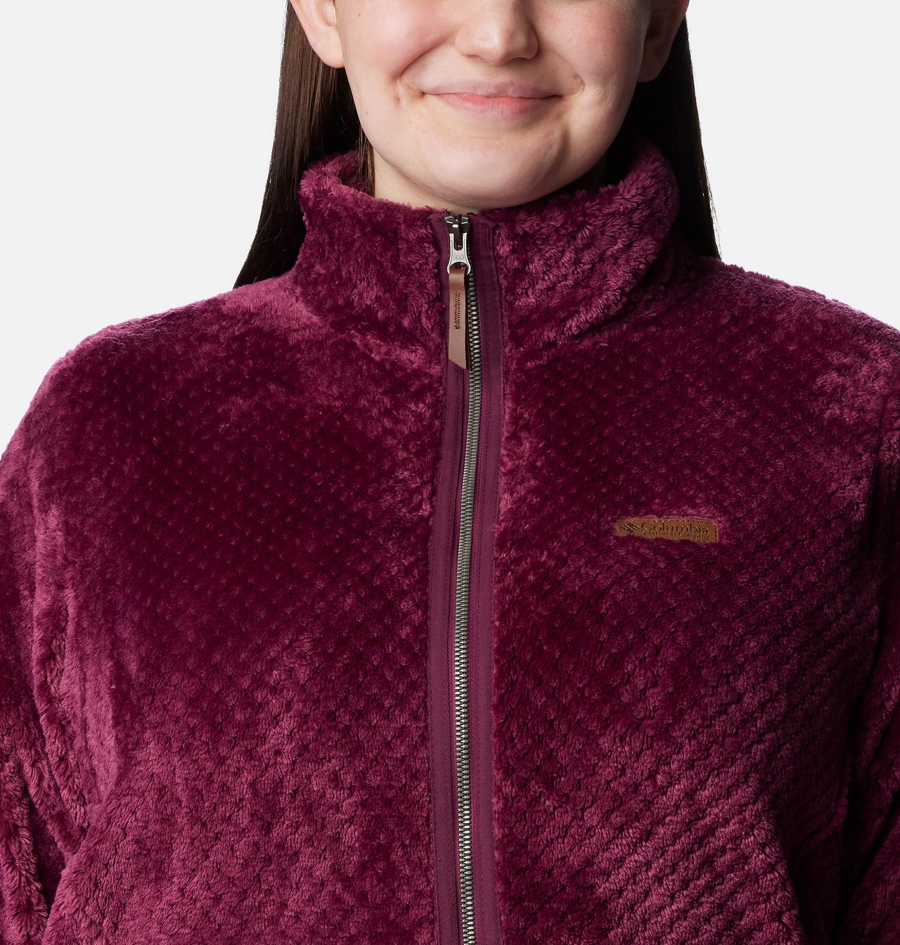 Women's Fire Side™ Long Full Zip Fleece Jacket - Plus Size 4
