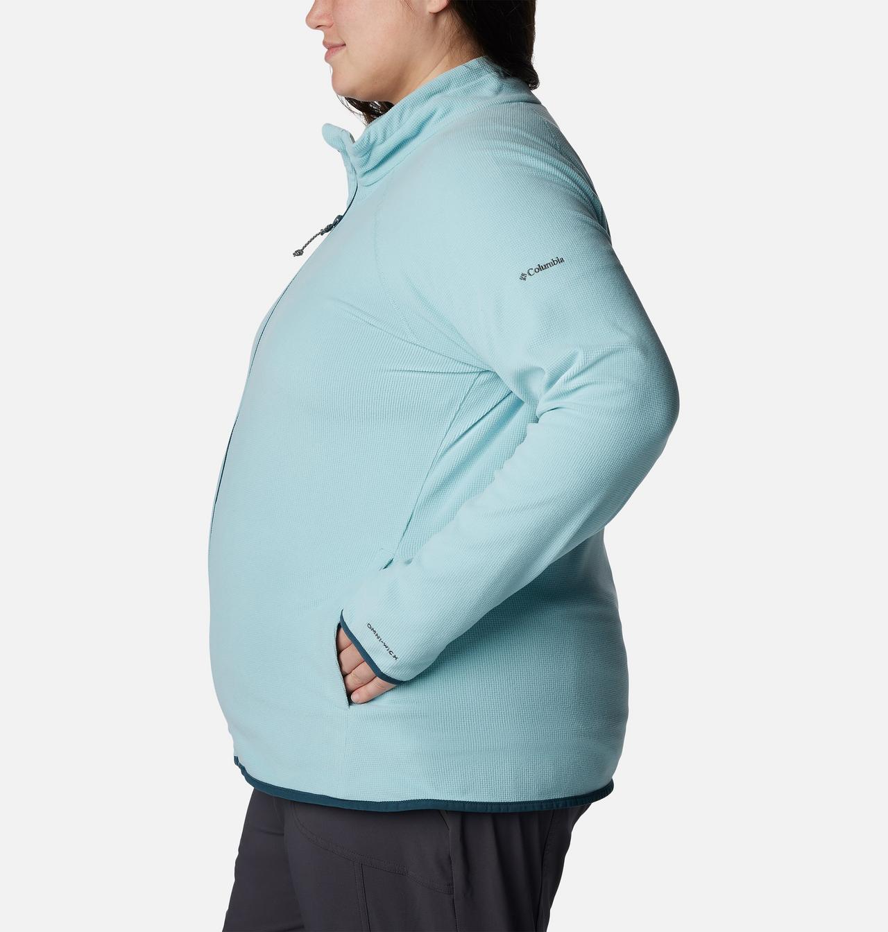 Women's Back Beauty™ Full Zip Jacket - Plus Size 3