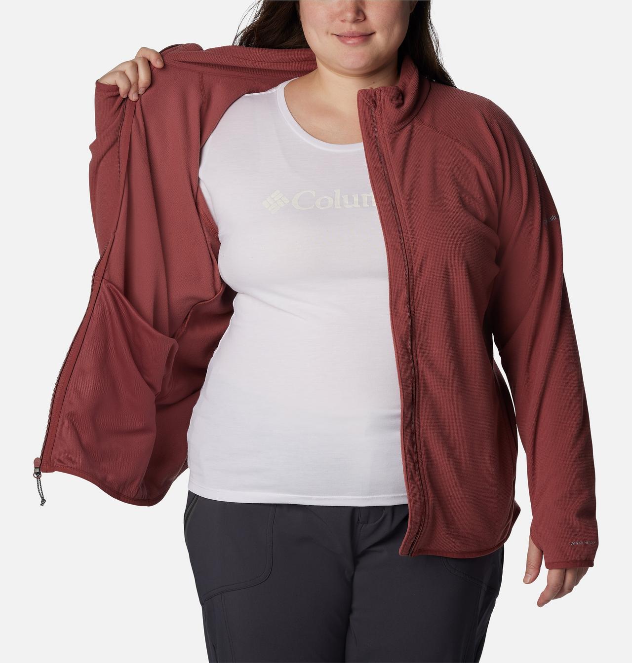 Women's Back Beauty™ Full Zip Jacket - Plus Size 6