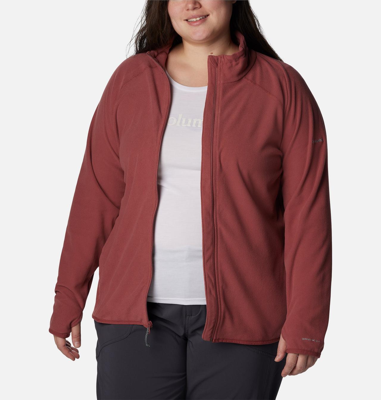 Women's Back Beauty™ Full Zip Jacket - Plus Size 8