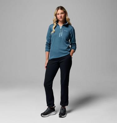 Pantalones de senderismo softshell Back Beauty Warm para mujer, Color: Black, image 2