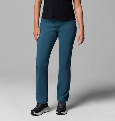 Pantalones de senderismo softshell Back Beauty Warm para mujer, Color: Everblue, image 5