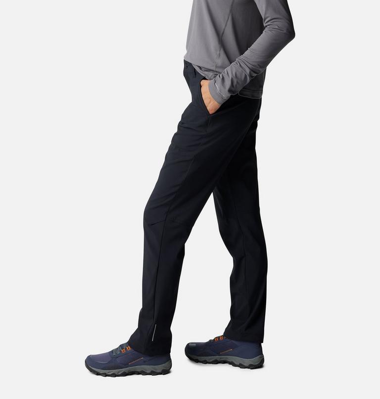 Women's Back Beauty Warm Softshell Hiking Trousers, Color: Black, image 3