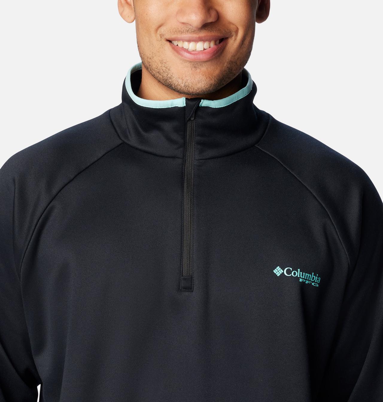Men's PFG™ Terminal Fleece Quarter Zip Pullover 4