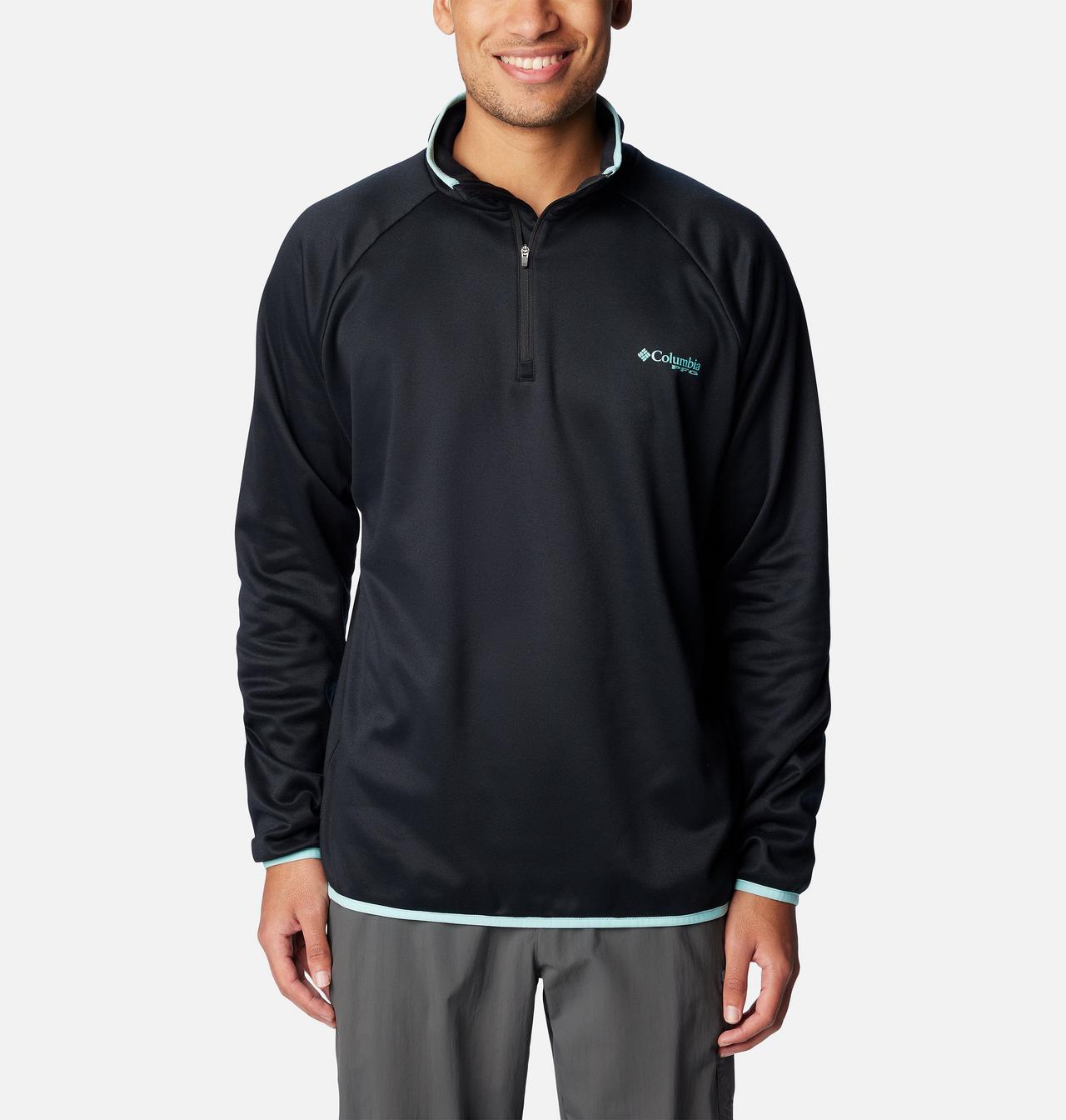 Men's PFG™ Terminal Fleece Quarter Zip Pullover 1