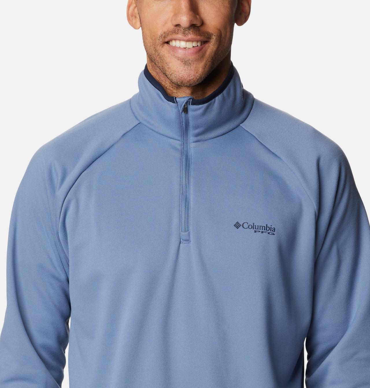 Men's PFG™ Terminal Fleece Quarter Zip Pullover 4