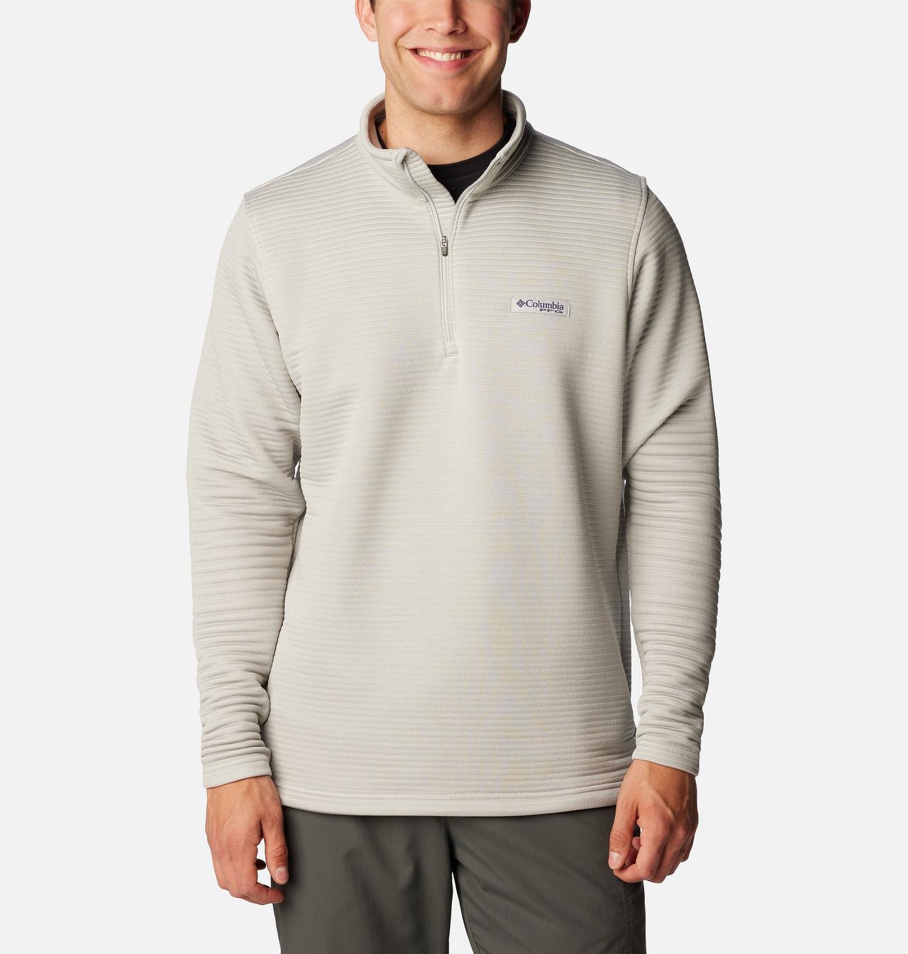 Men's PFG Bonefish™ Quarter Zip Pullover 1