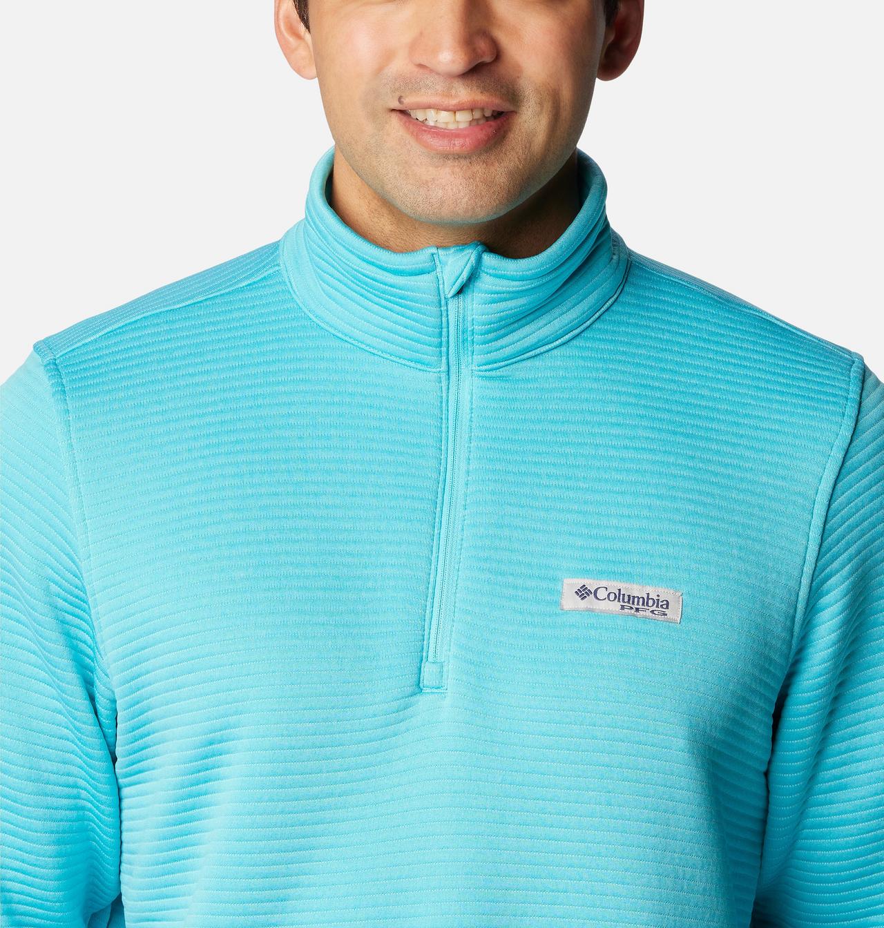 Men's PFG Bonefish™ Quarter Zip Pullover 4