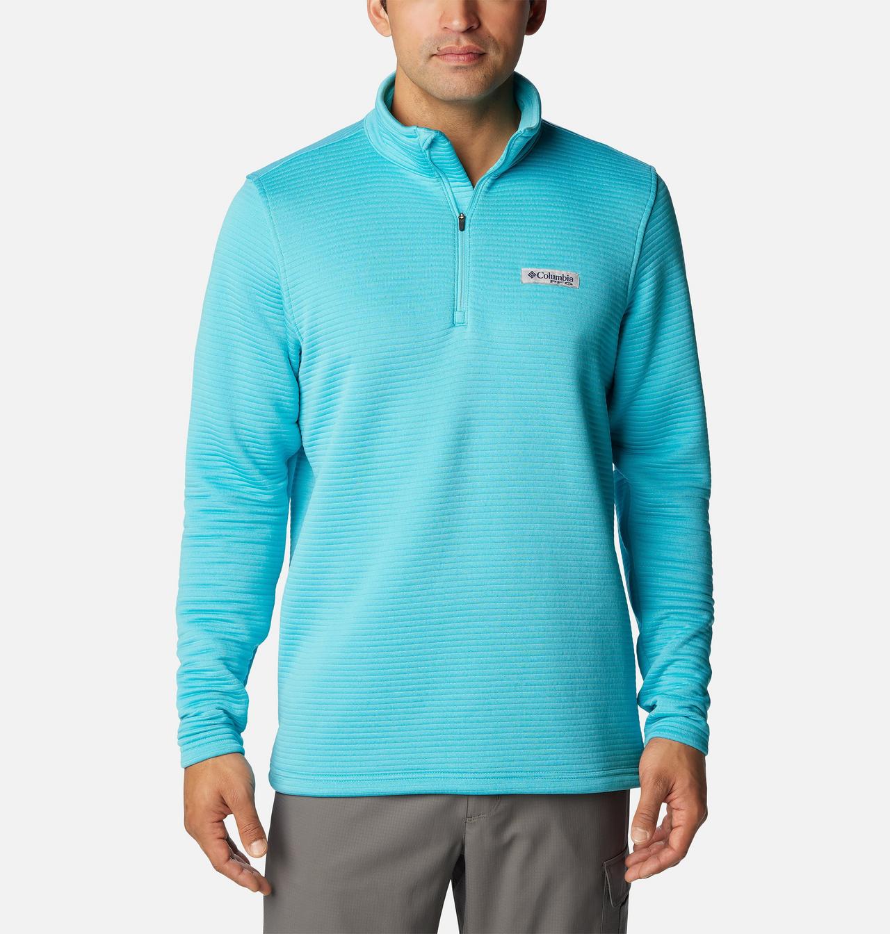 Men's PFG Bonefish™ Quarter Zip Pullover 1