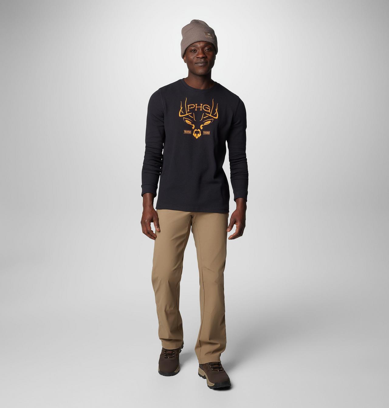 Men's PHG™ Built For It Waffle Long Sleeve Shirt 3