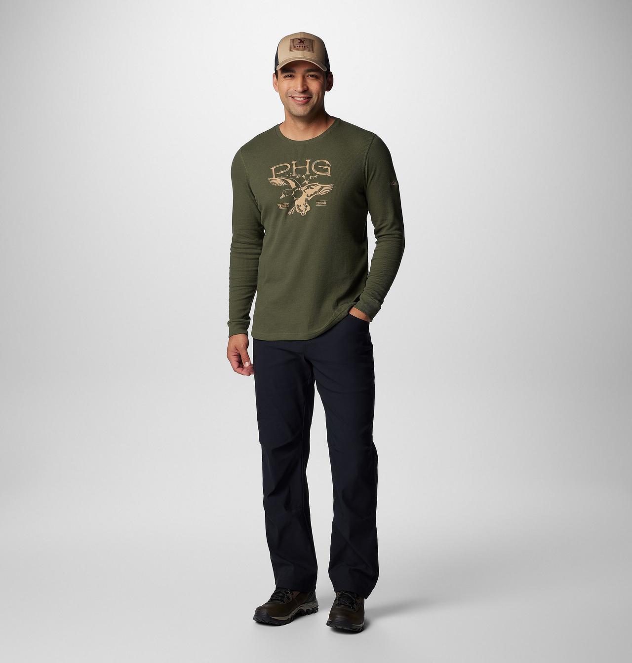 Men's PHG™ Built For It Waffle Long Sleeve Shirt 3