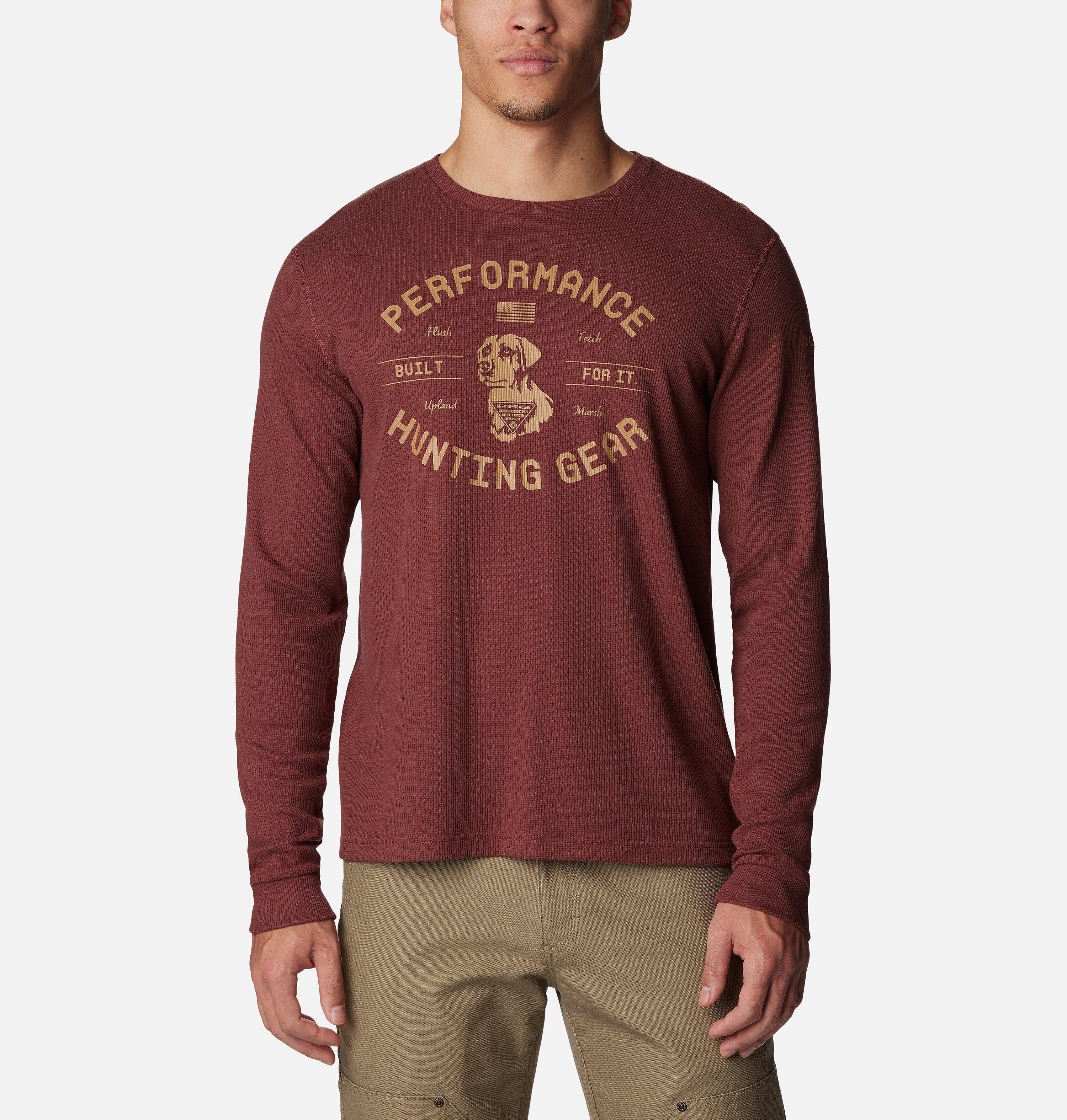 Men's PHG Built For It Waffle Long Sleeve Shirt 1