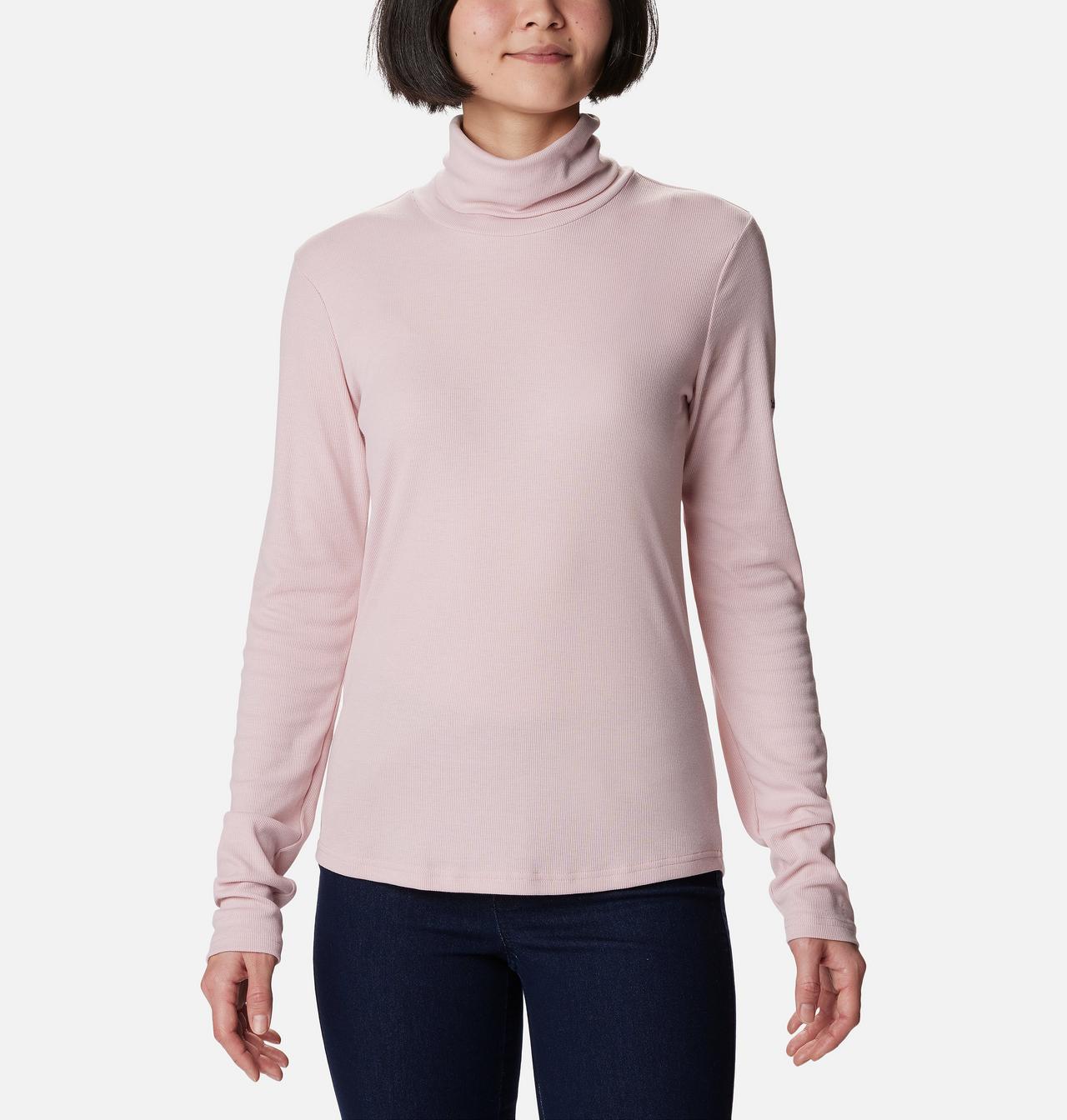 Women's Boundless Trek™ Ribbed Turtleneck Long Sleeve Shirt 1