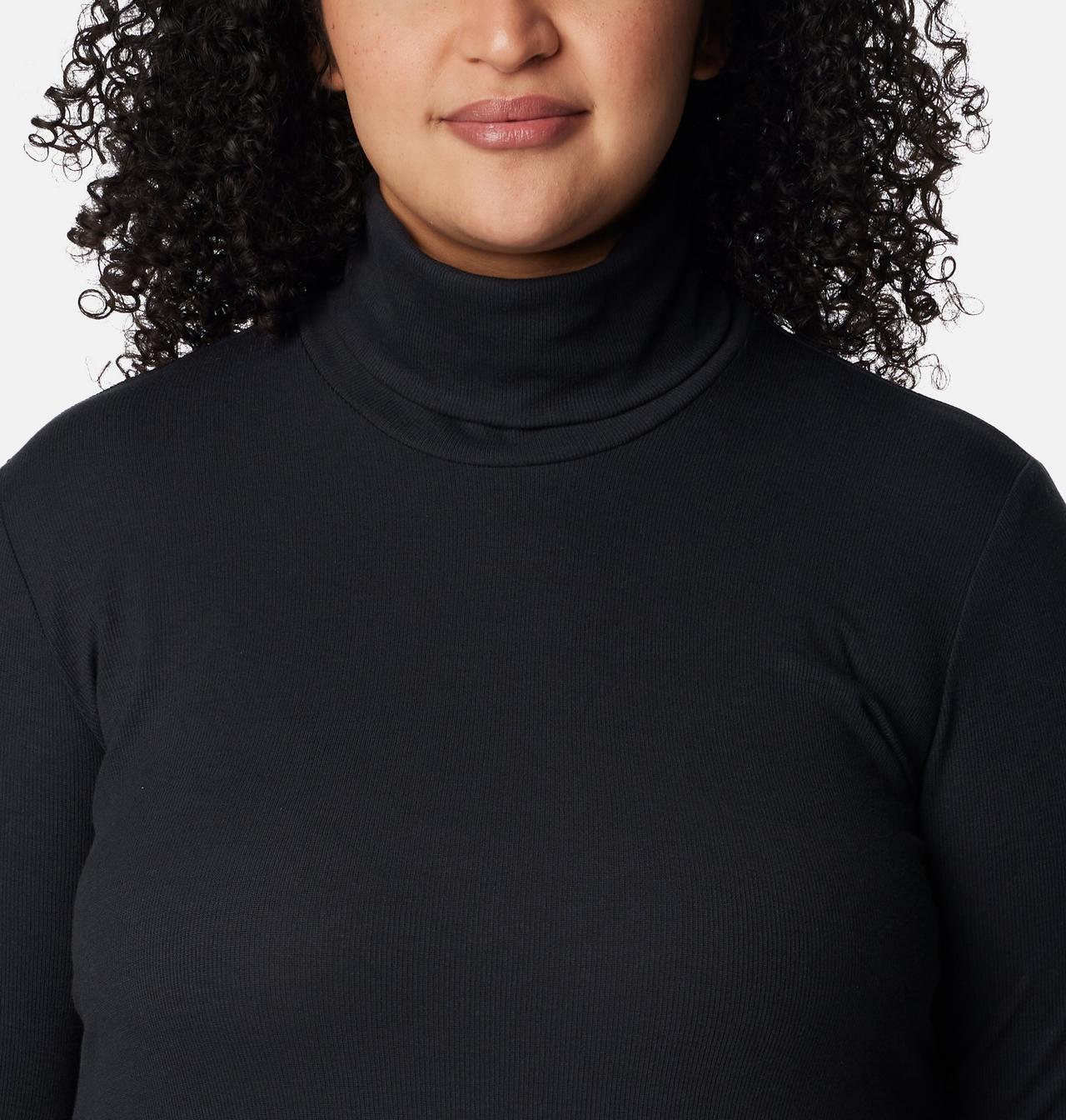 Women's Boundless Trek™ Ribbed Turtleneck Long Sleeve Shirt - Plus Size 4