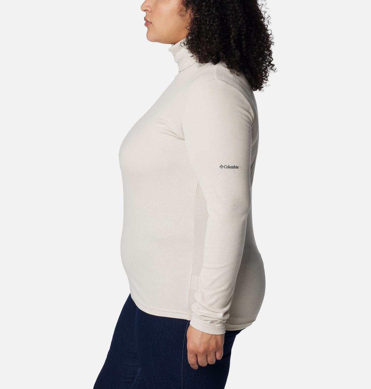 Women's Boundless Trek™ Ribbed Turtleneck Long Sleeve Shirt - Plus Size 3
