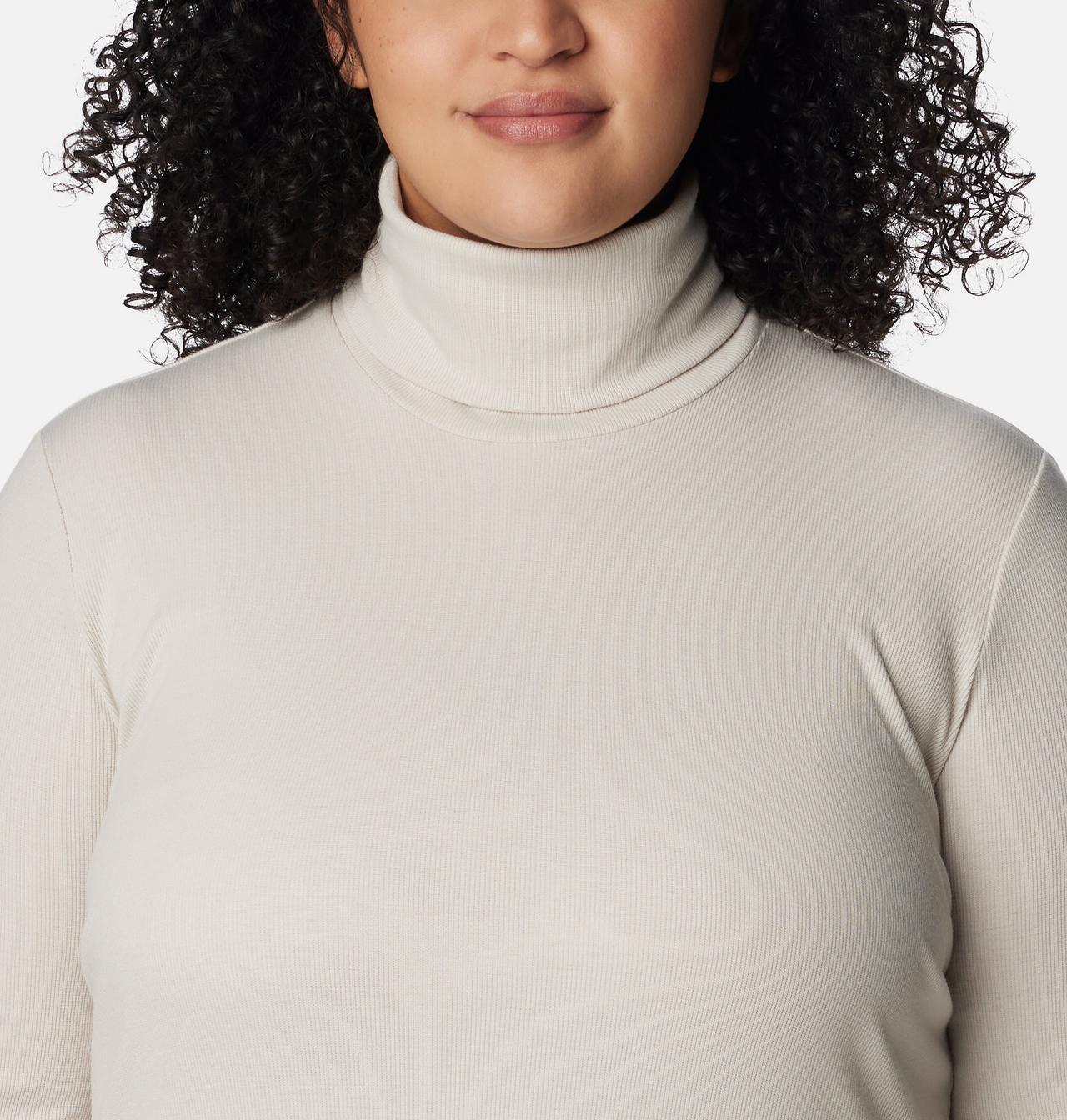 Women's Boundless Trek™ Ribbed Turtleneck Long Sleeve Shirt - Plus Size 4