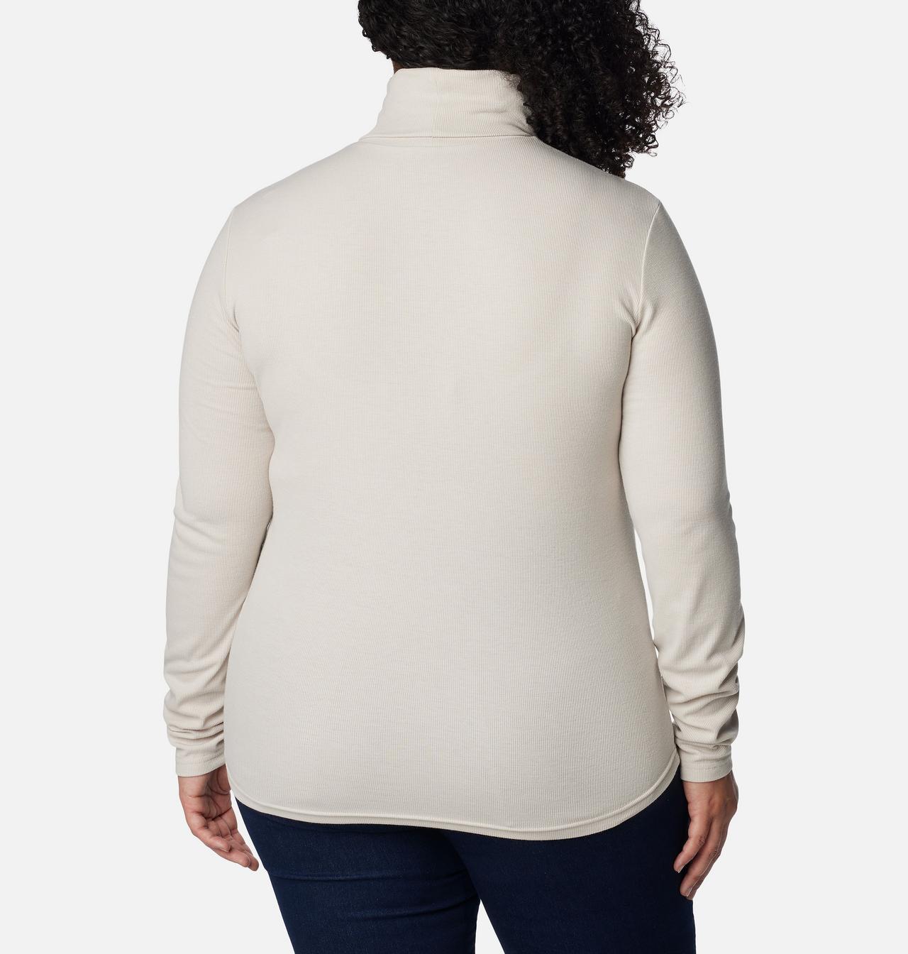 Women's Boundless Trek™ Ribbed Turtleneck Long Sleeve Shirt - Plus Size 2