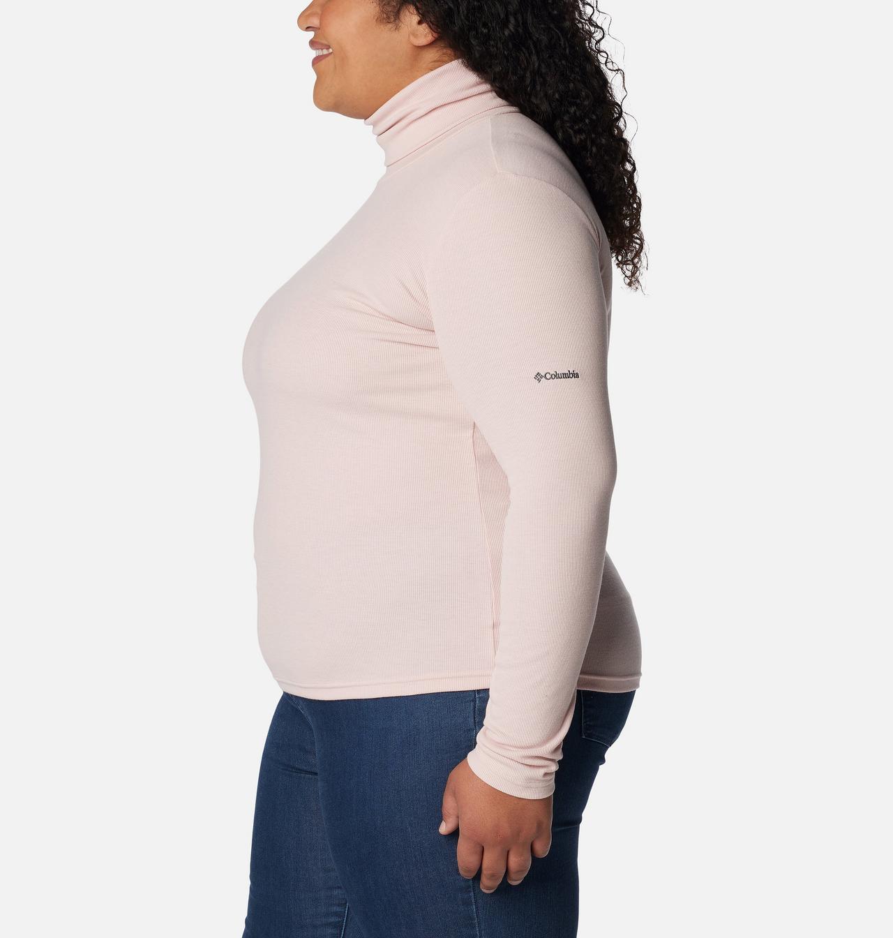 Women's Boundless Trek™ Ribbed Turtleneck Long Sleeve Shirt - Plus Size 3